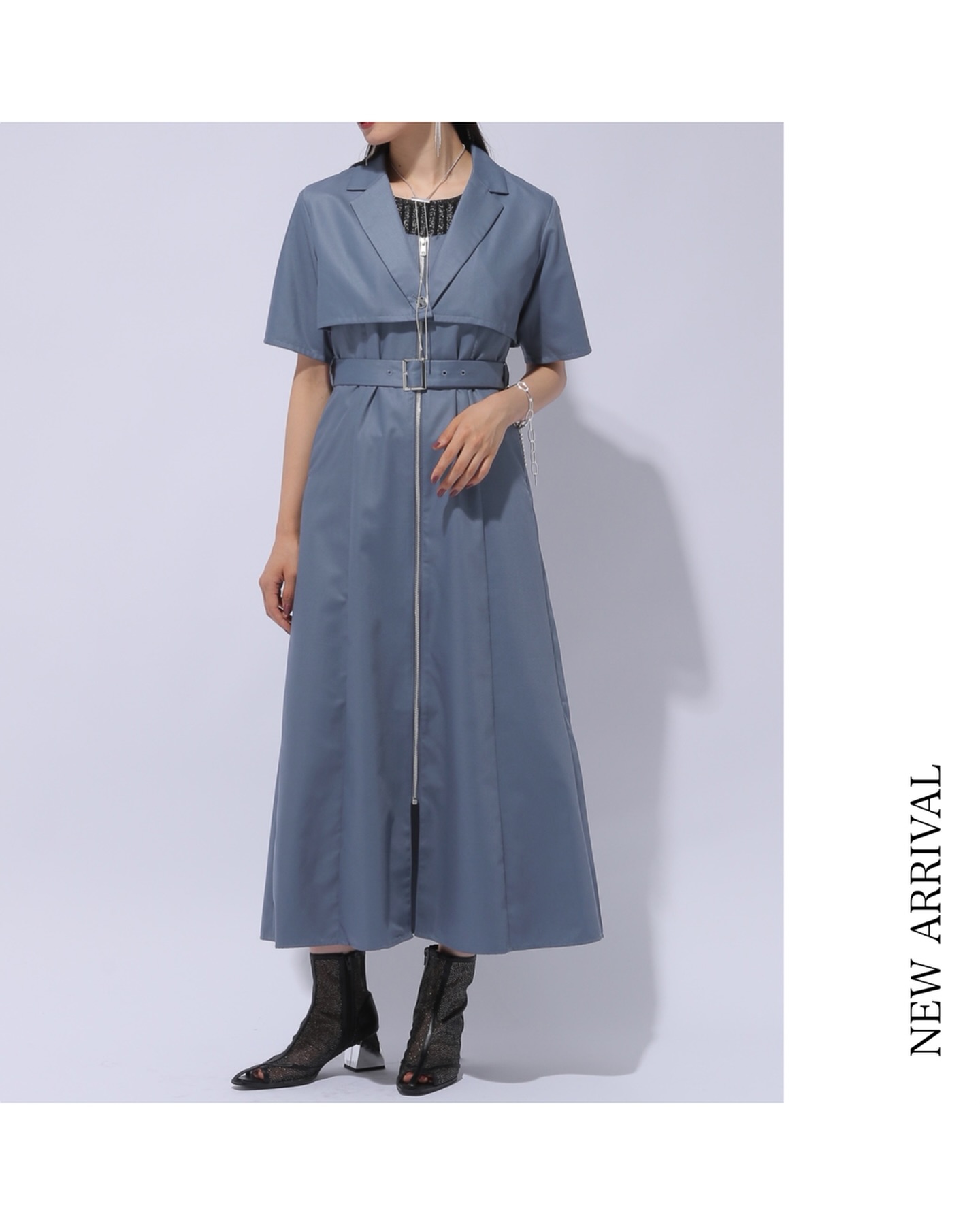 NEW ARRIVAL】 __ ⁡ 2Pセットショートジャケット＊ジャンスカ ¥17,600 