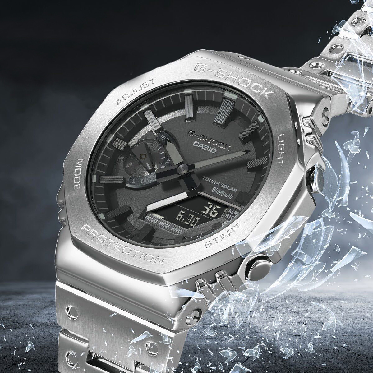 The GMB2100 G-SHOCK Collection, available in all 3 Colors in Full 