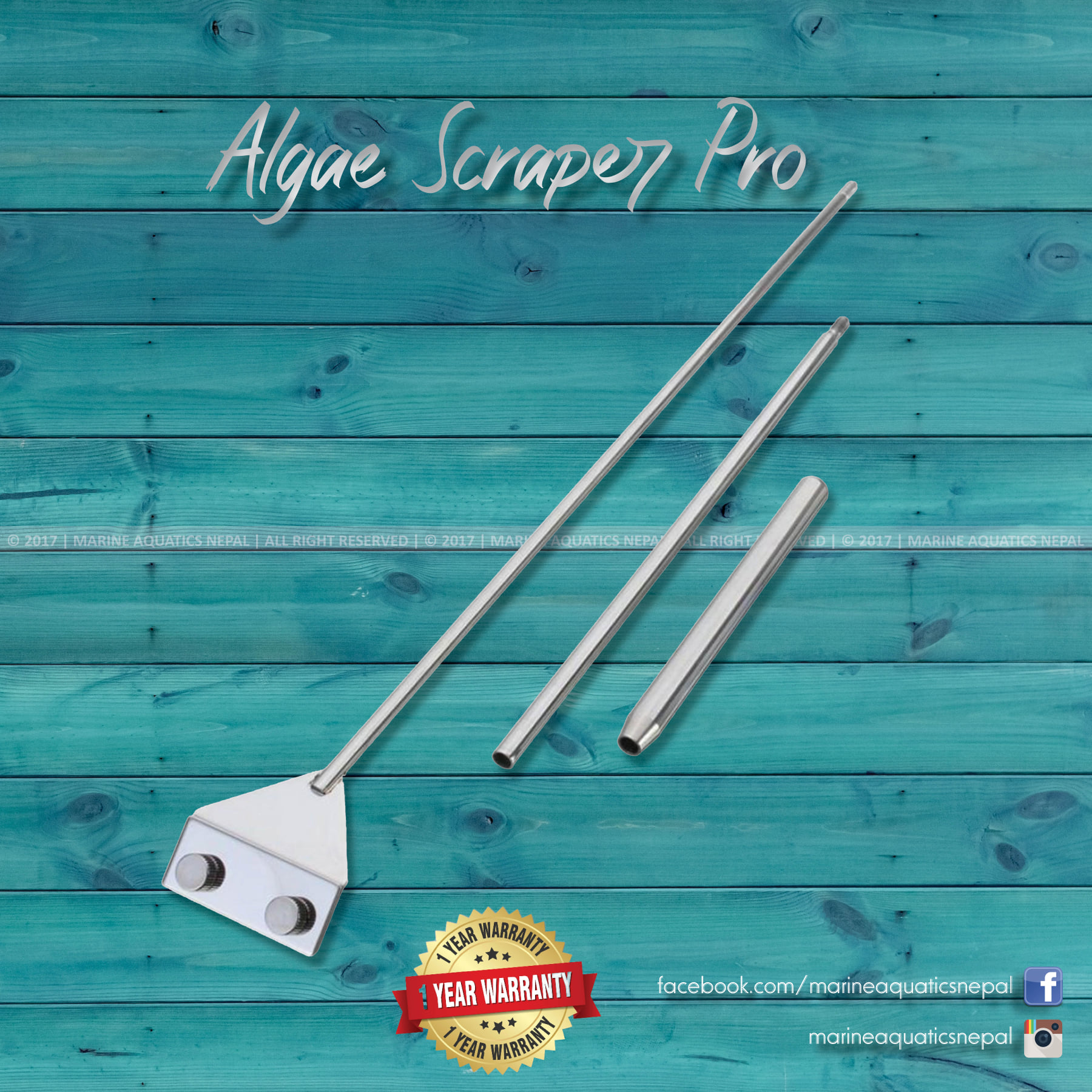 Algae Scraper Razor Pro... - Marine Aquatics Nepal - MAN | Facebook