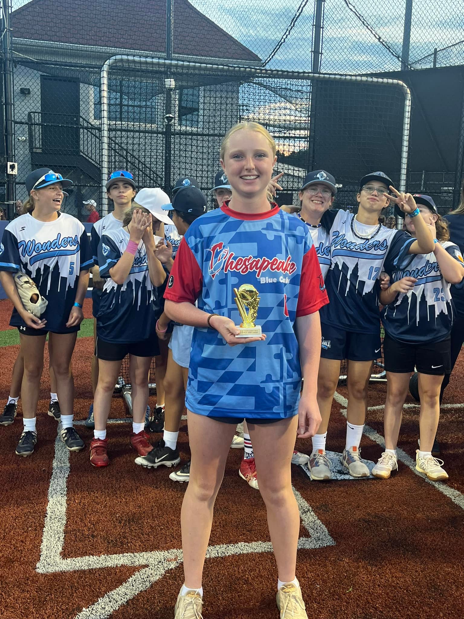 A few of the winners... - New York Wonders -Girls Baseball