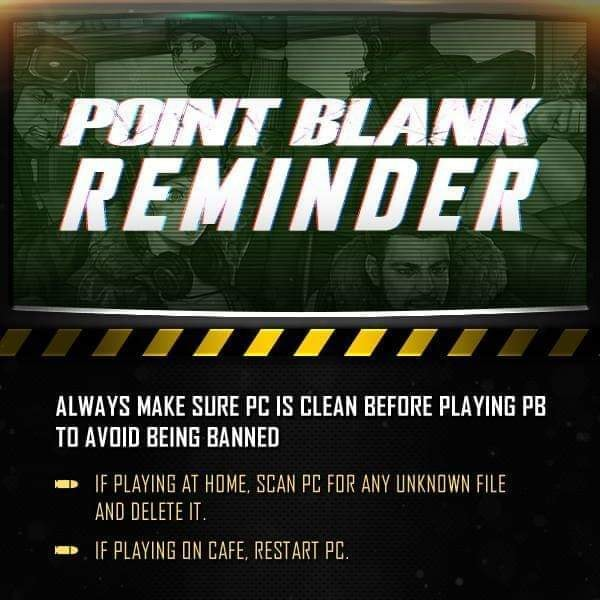 Point Blank PH - 🎮 REMINDERS🎮 Avoid getting banned by... | Facebook