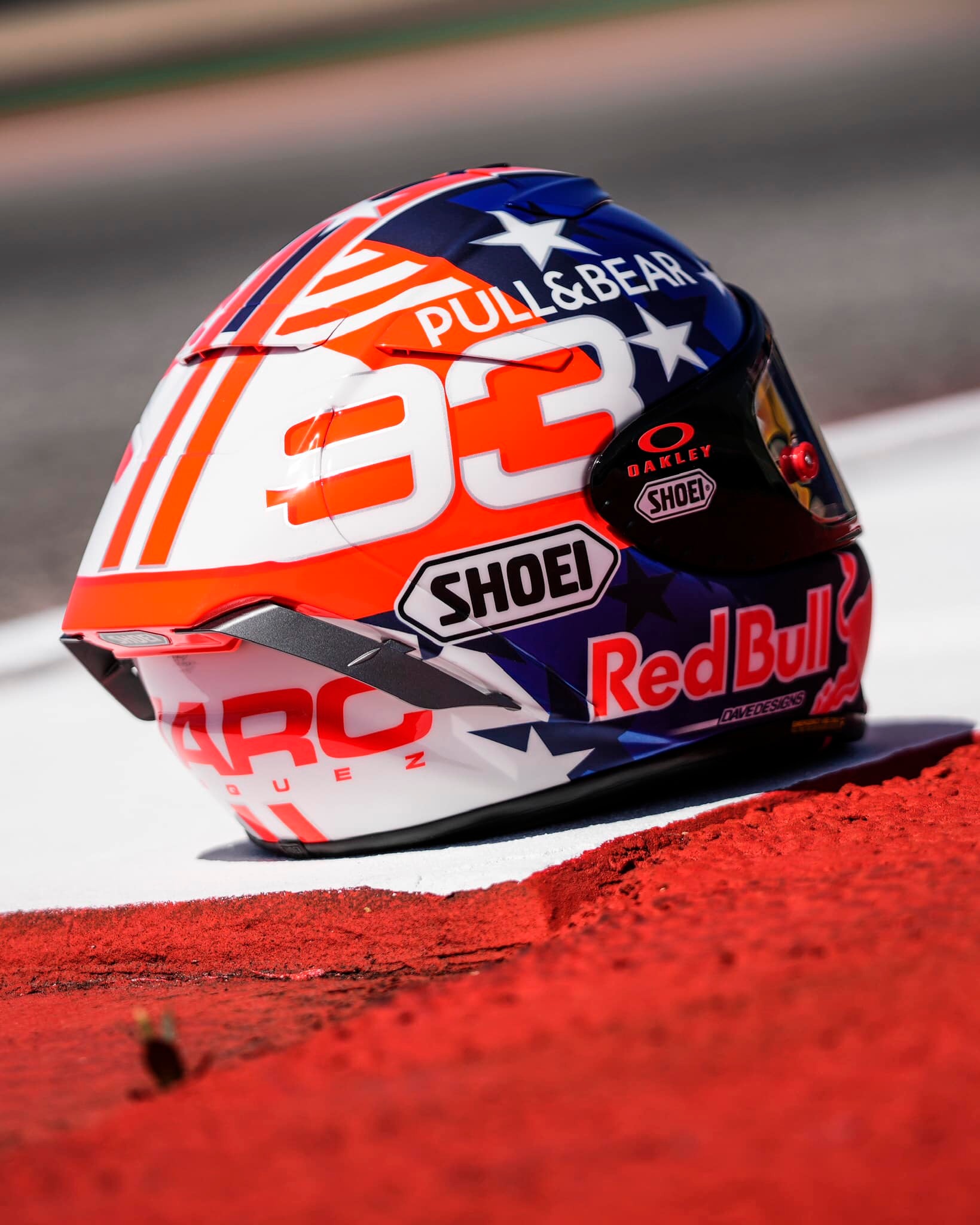 Shoei Casco Marc MÃ¡marquez 2019 SHOEI X-Fifteen Marquez Barcelona 