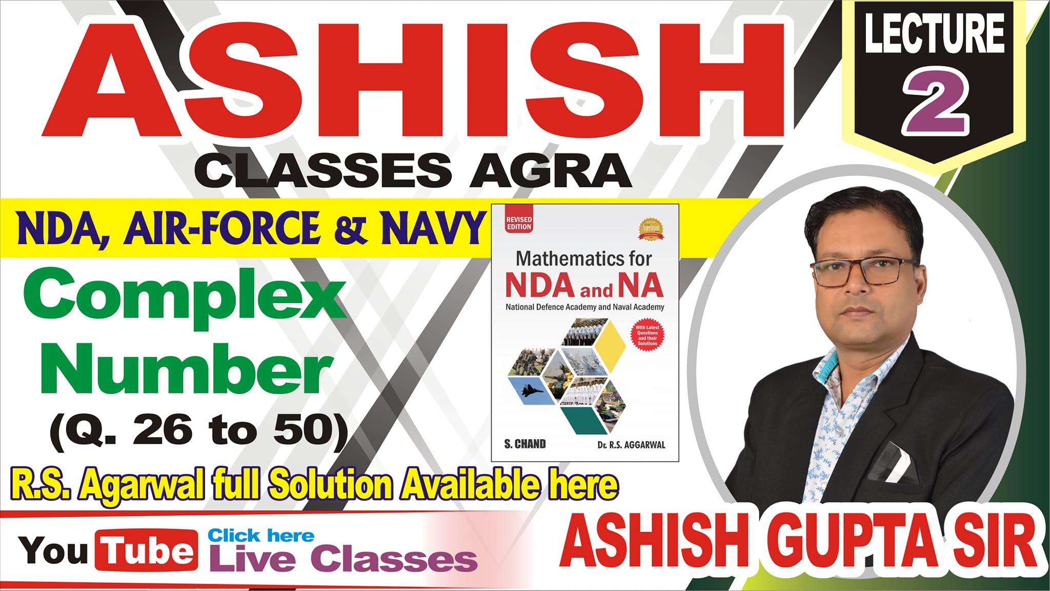 Ashish Gupta math classes Agra