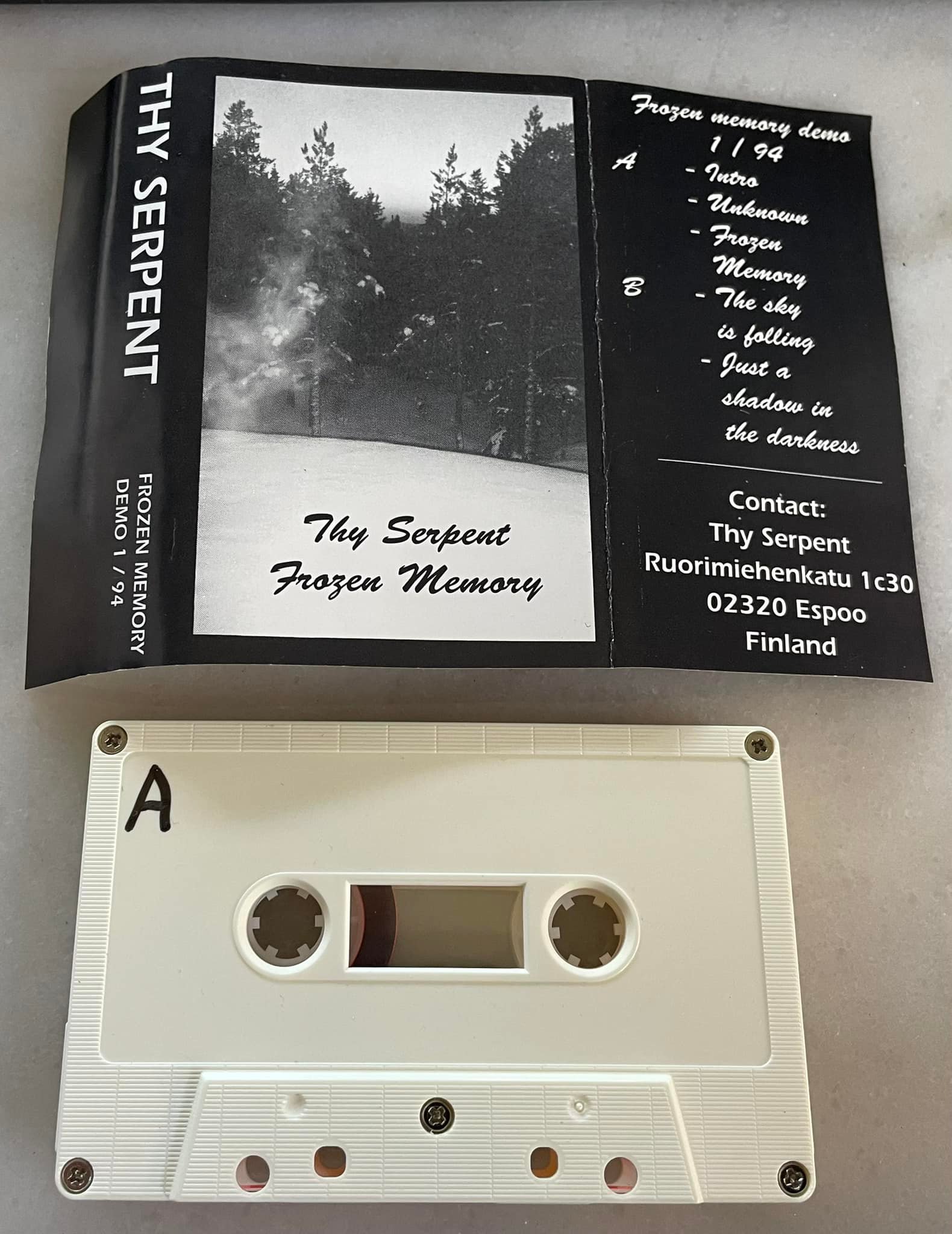 Thy Serpent // Finnish melancholic black metal. #fmp666 