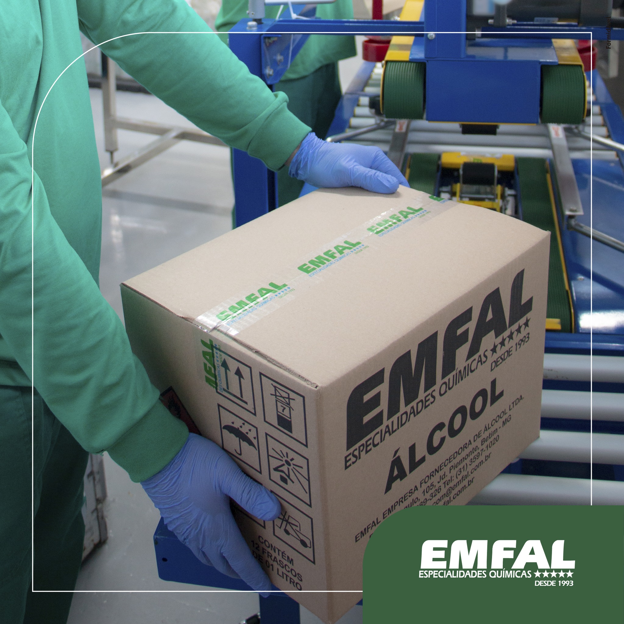 Oferecemo... - Emfal - Especialidades Químicas e Farmacêuticas