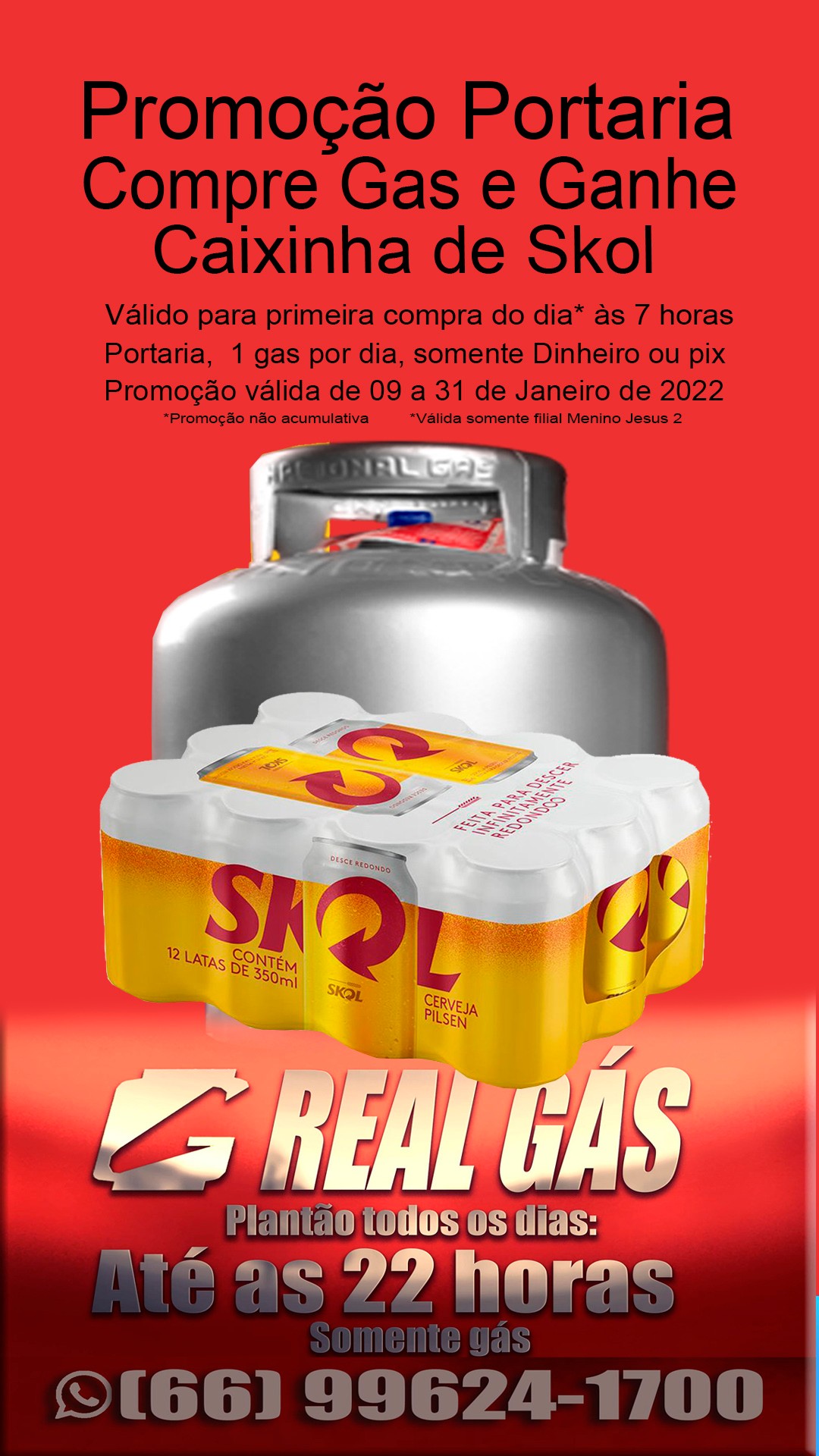 REAL GÁS... - REAL GÁS e Festas Gás, água,bebidas e locações