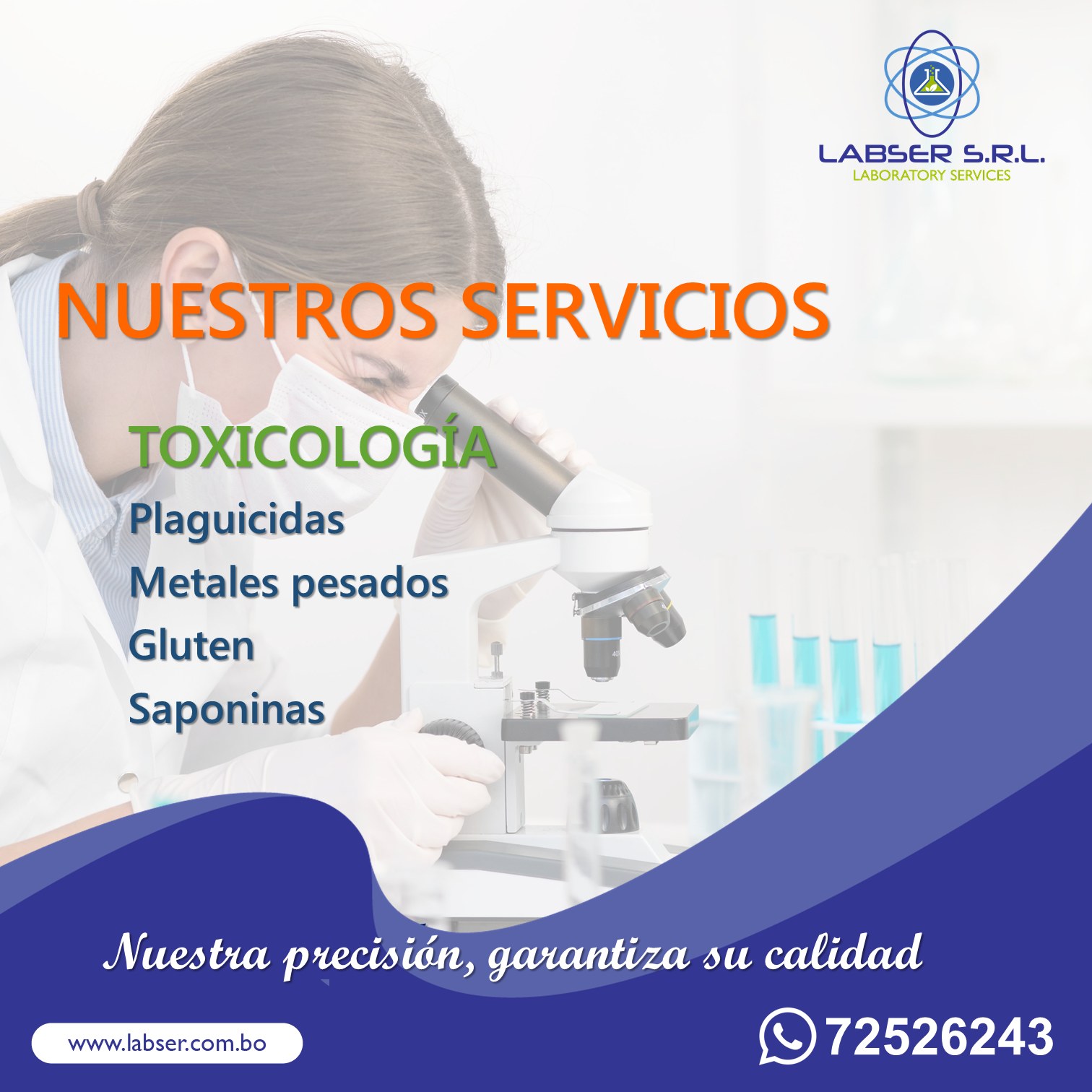 LABSER SRL - 🧑‍🔬 Puede consultar por nuestros servicios...