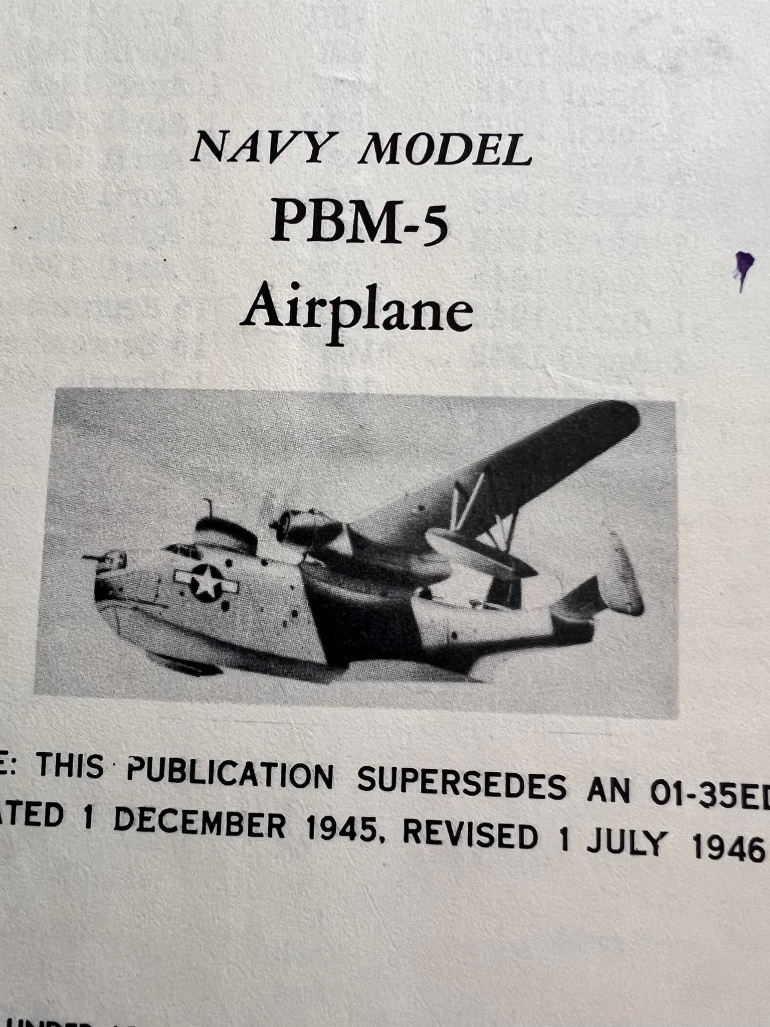 Vintage airplane flying handbook