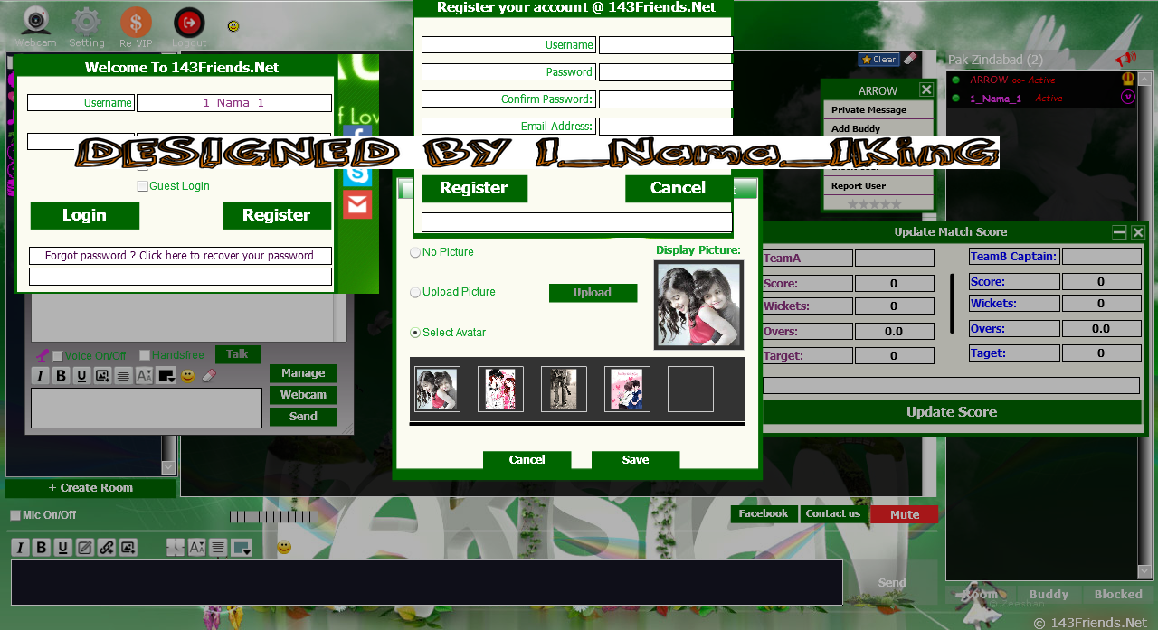 Visichat Theme Editor