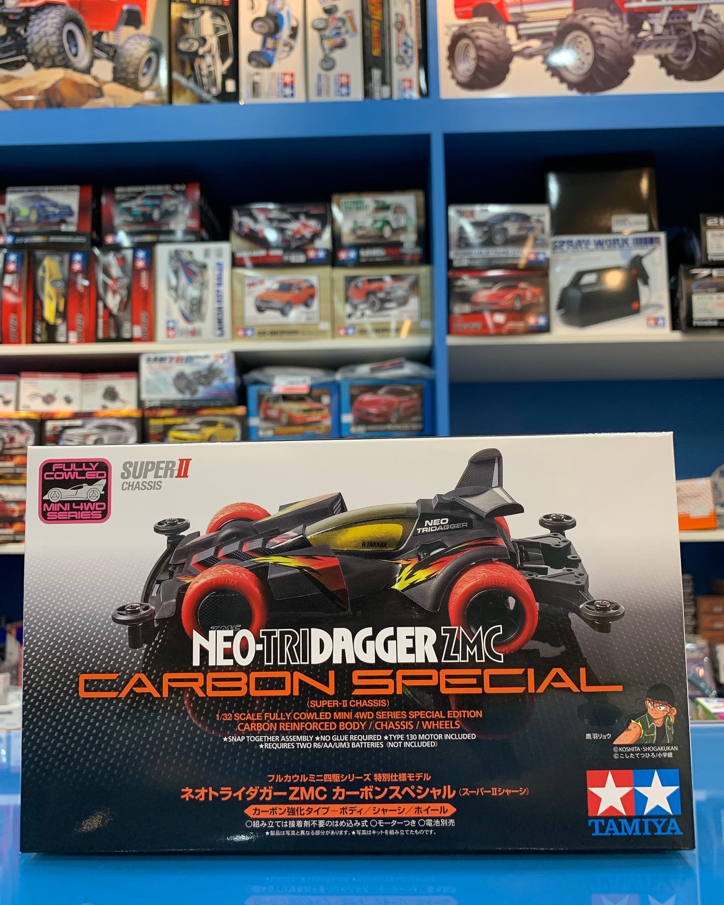 Mightyblue - Neo-Tridagger ZMC #carbonspecial #tamiya #mini4wd 