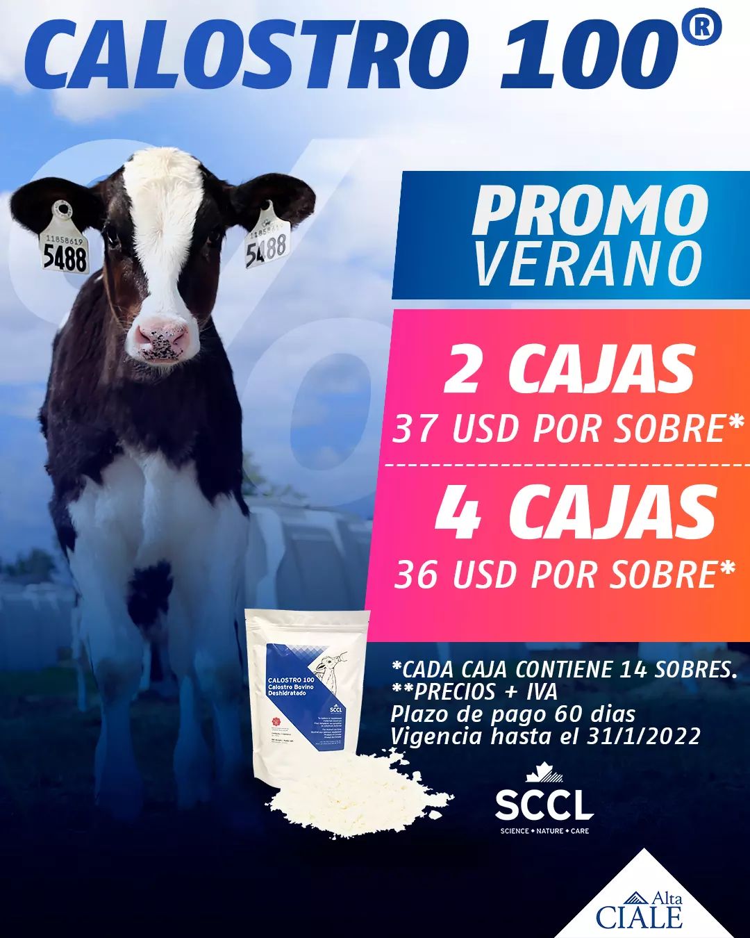 CIALE Alta - ¡APROVECHÁ LA PROMO VERANO DE #CALOSTRO100! 💯😮 ¡Anticipate ...