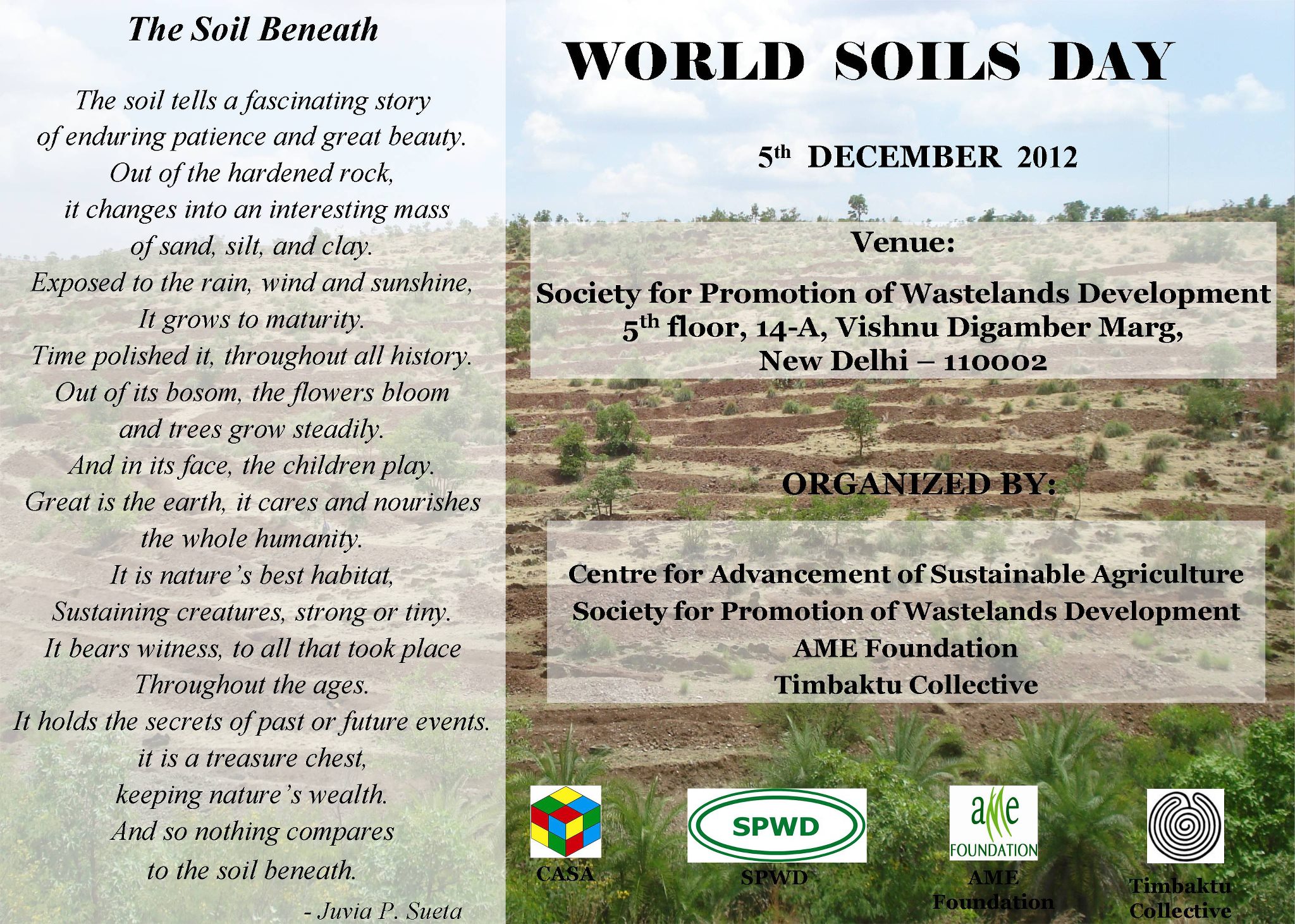Society for Promotion of Wastelands Development | New Delhi