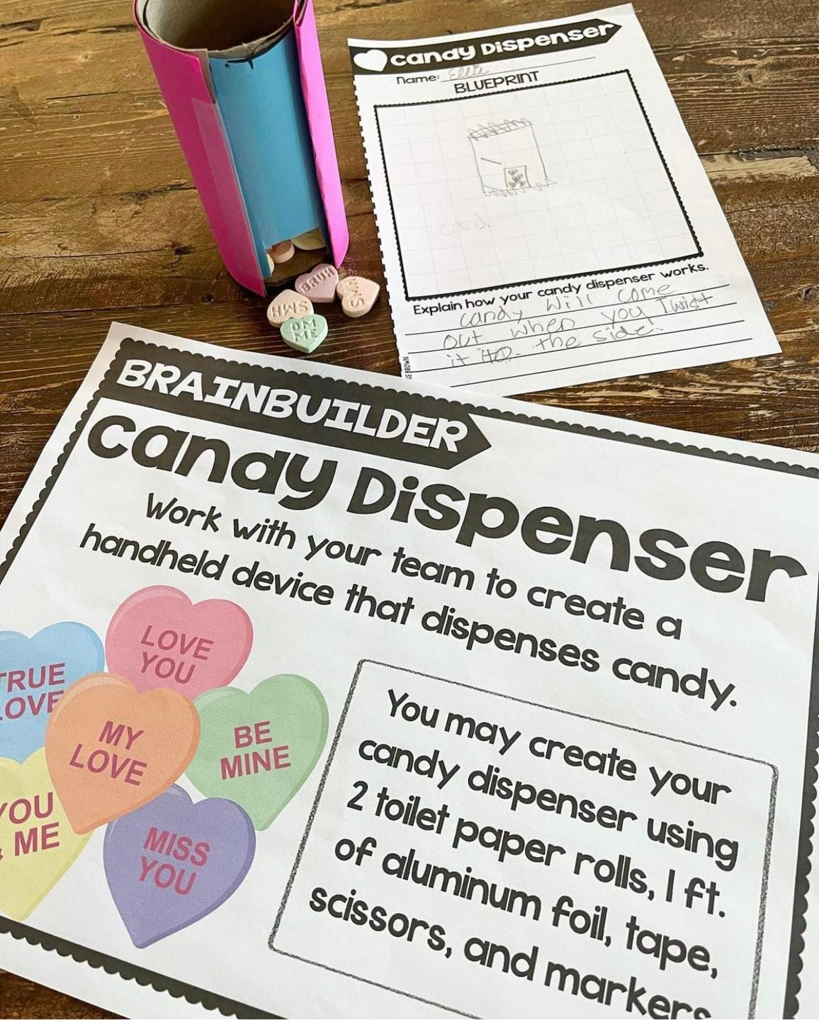 This Candy Dispenser STEM... - Teach Outside the Box | Facebook