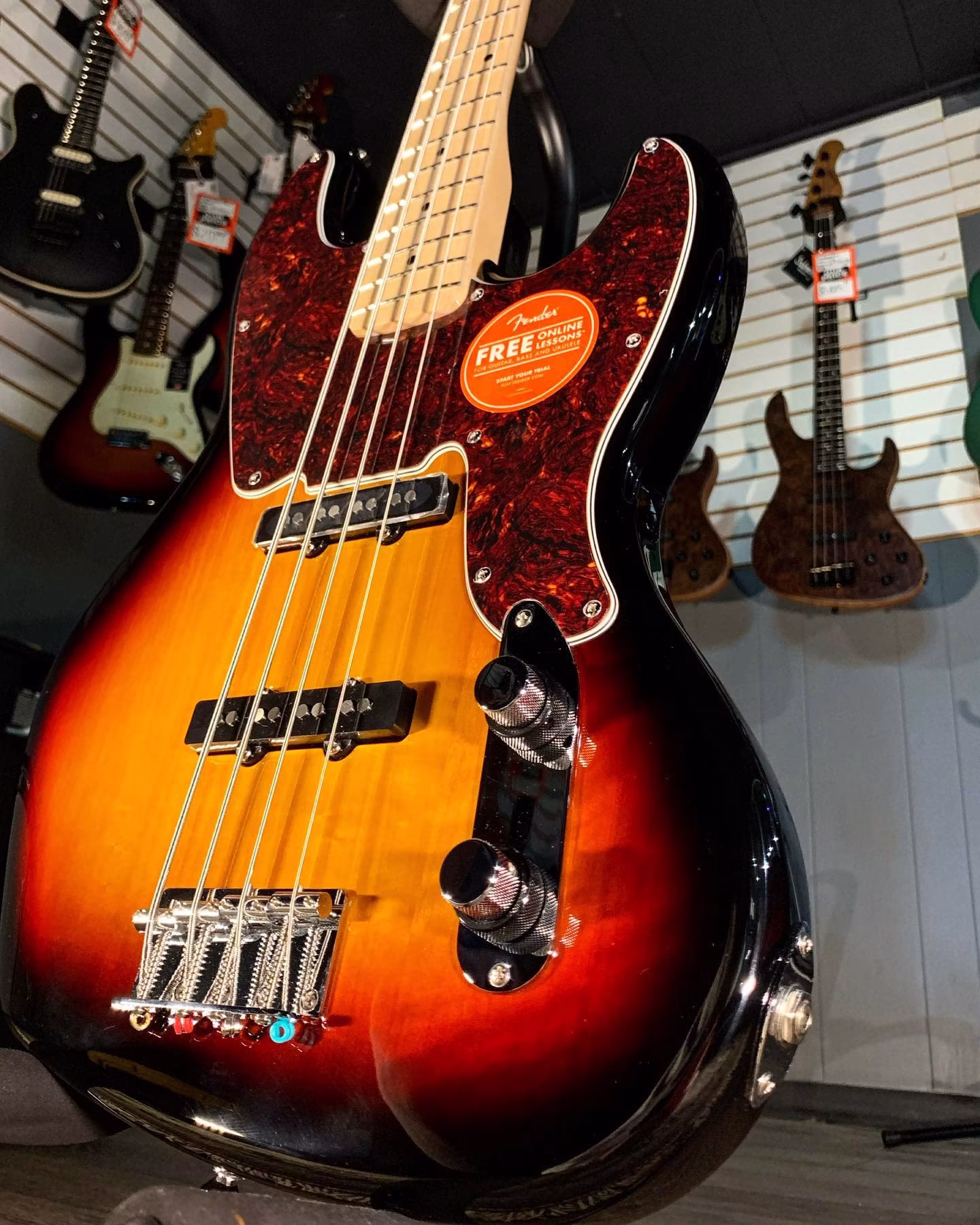 What is the difference between a Squier and Fender JB-355 Jazz Bass?