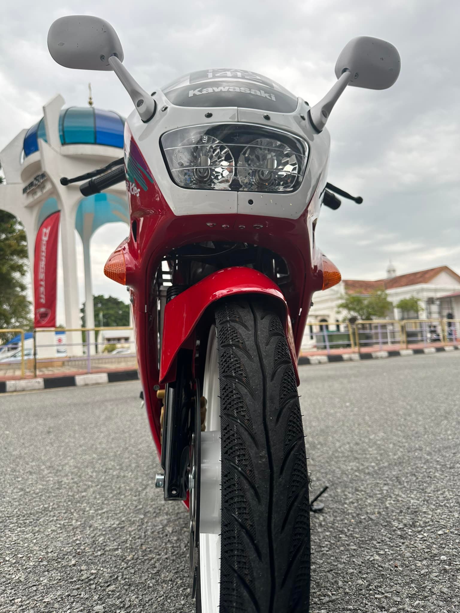 KAWASAKI Legend bike..👍 KRZ150