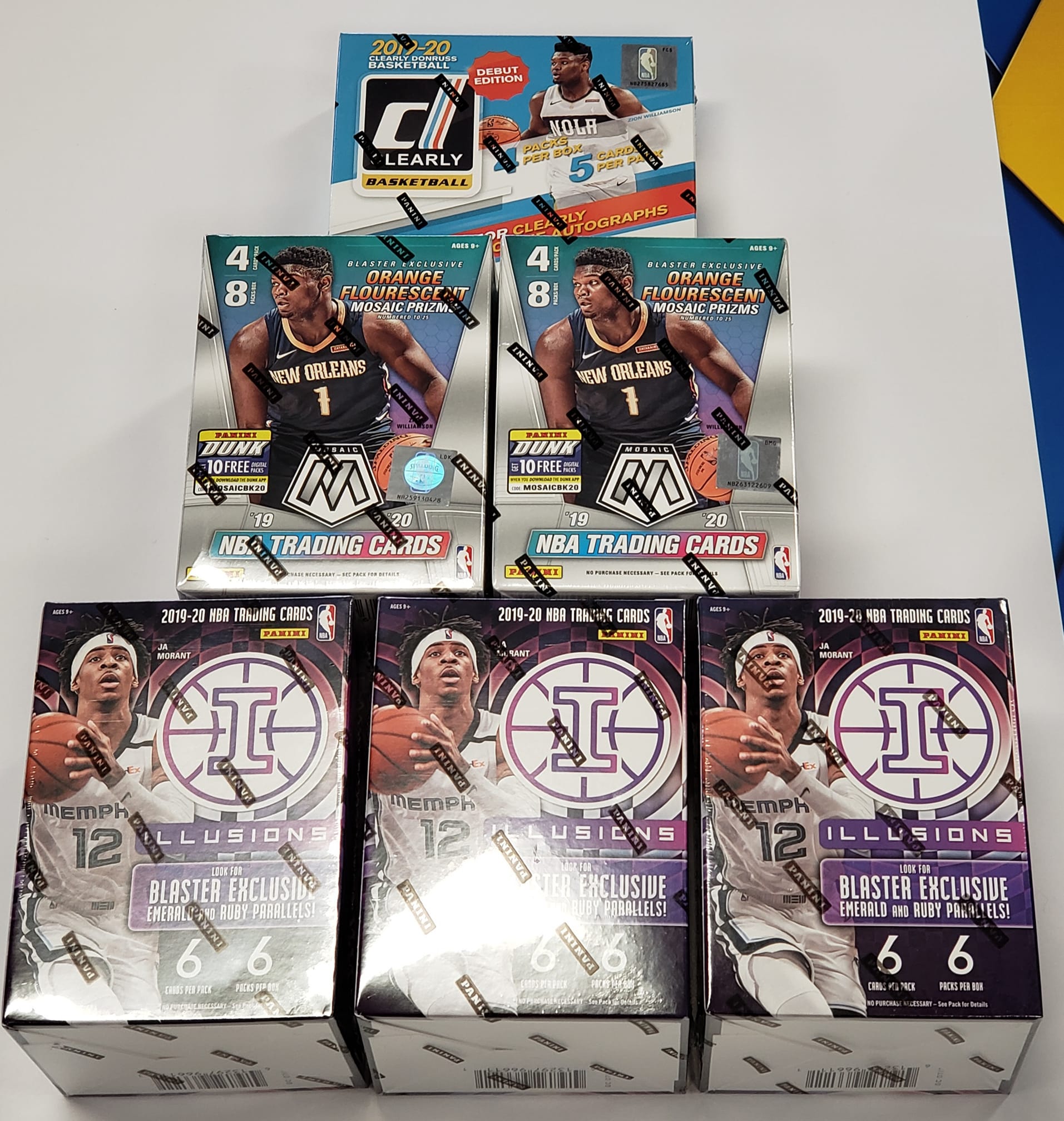 2020-21 Panini Illusions Basketball arrives this Wednesday at 