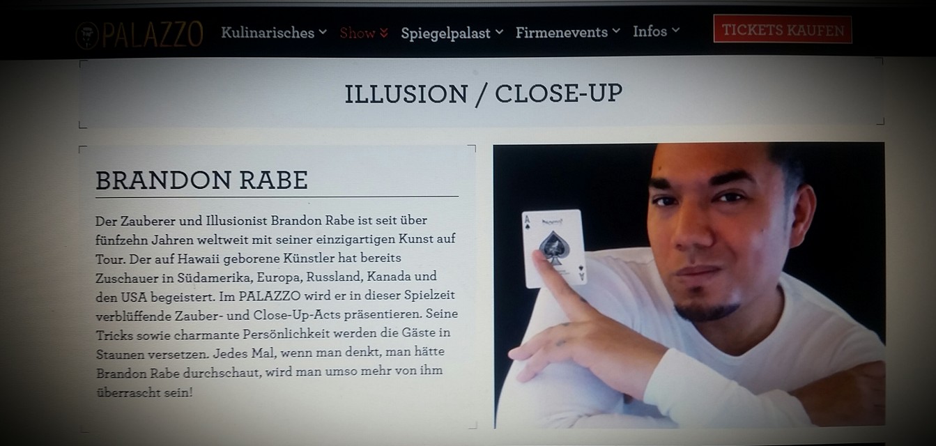 Brandon Rabe - Magician