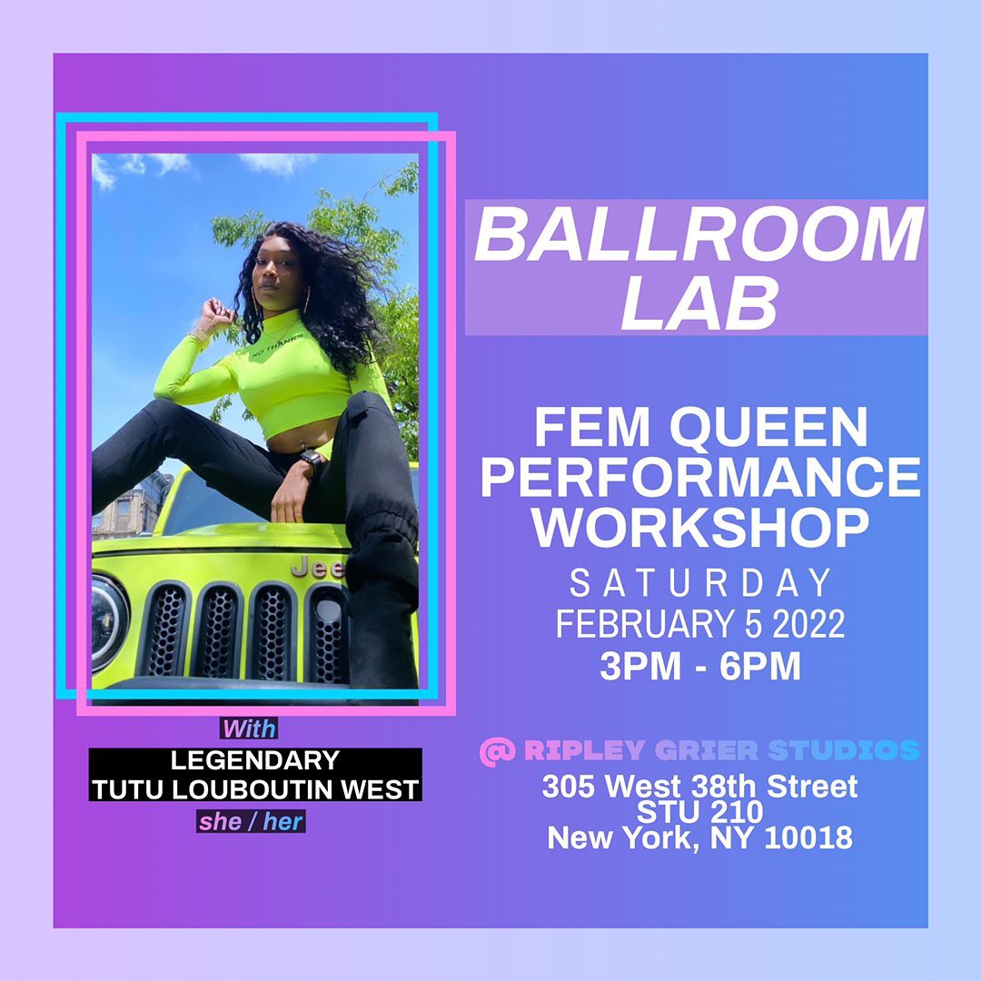 The Ballroom Lab is one... - Black Trans Femmes in the Arts | Facebook