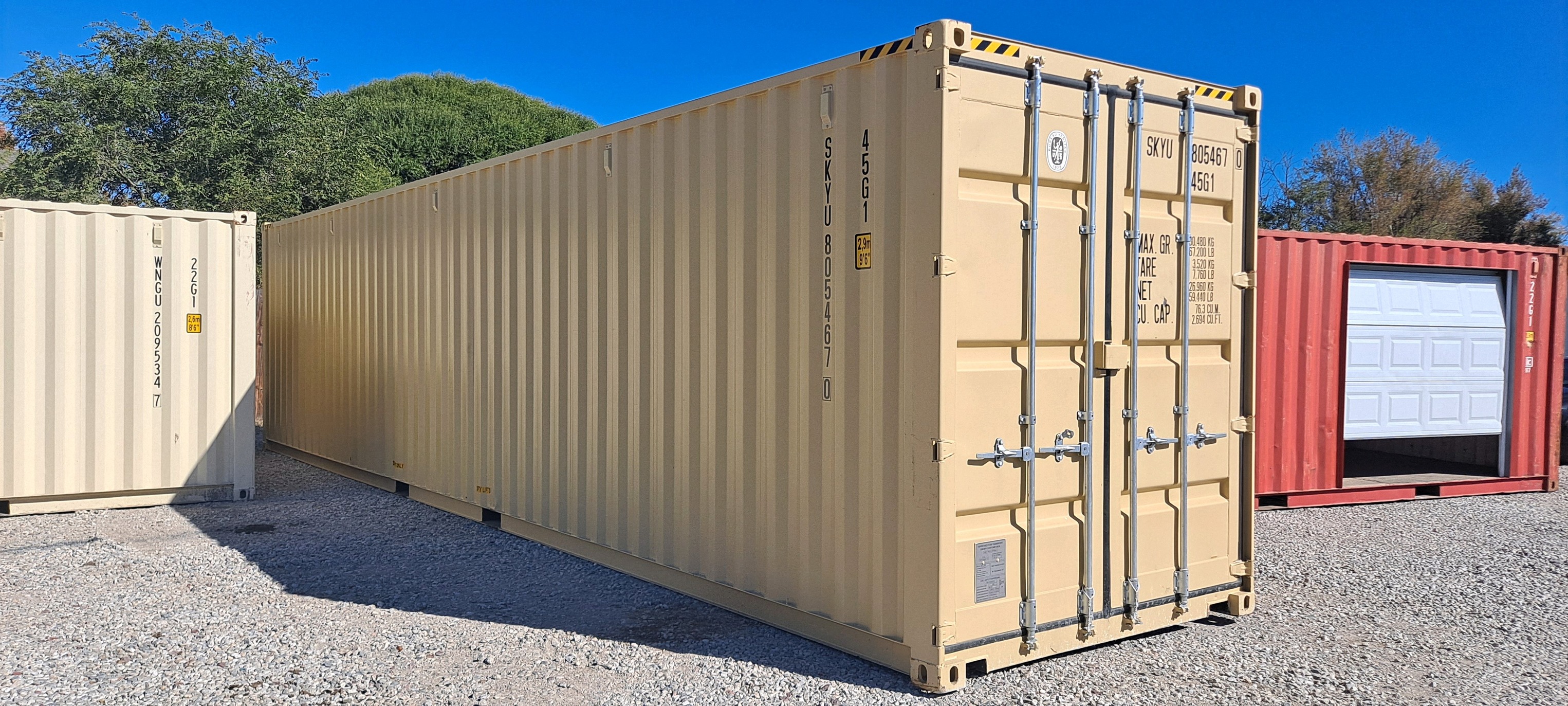 NEW 40ft Beige Shipping... - Simple Shipping Containers