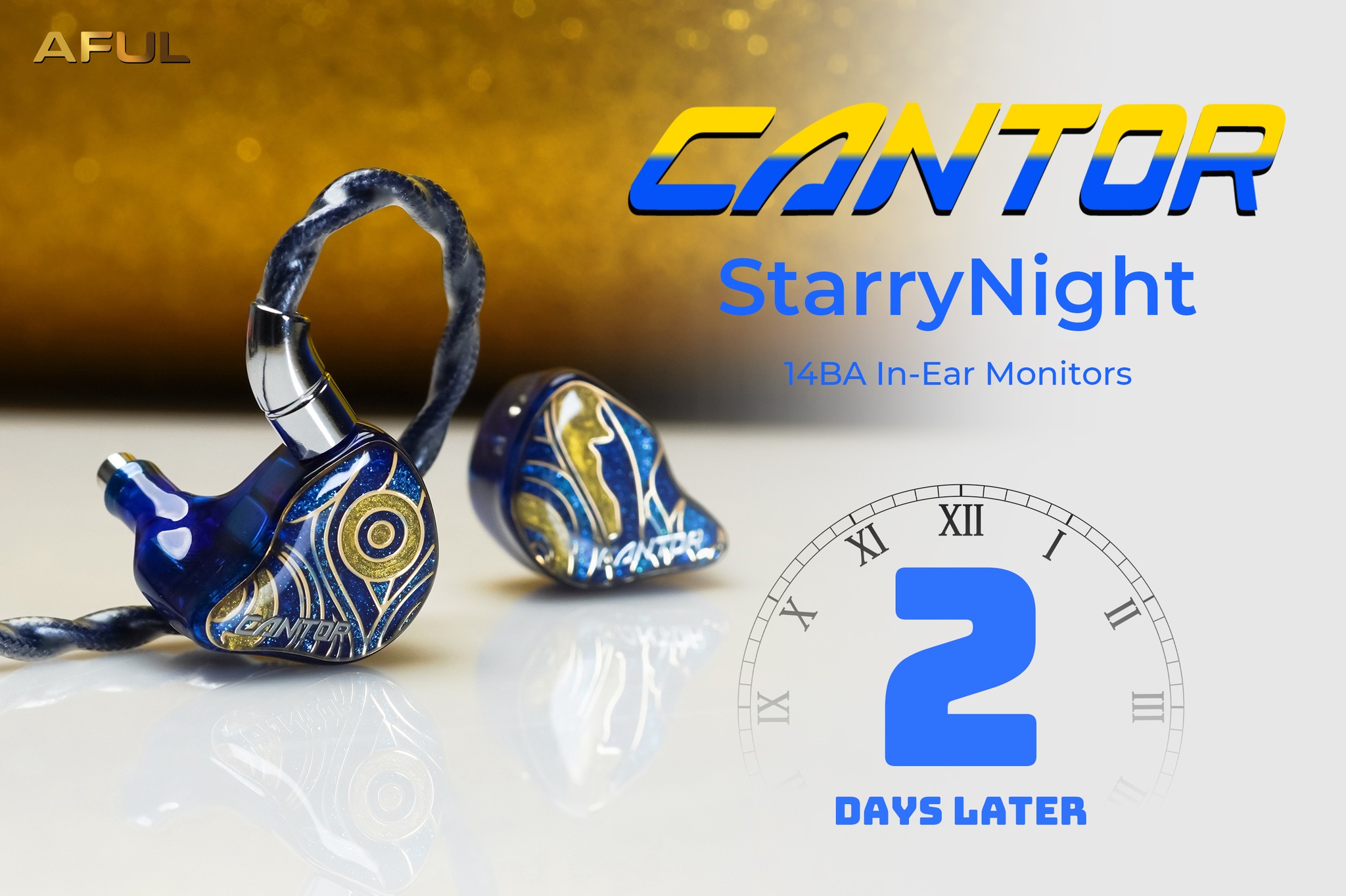 ✨Starry, starry night, Paint your palette blue and gray~ ✨Only 2 