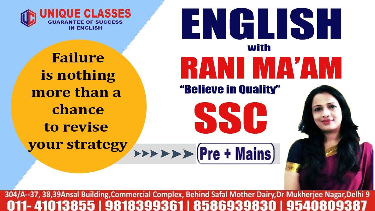 English with Rani Ma'am...... - English With RANI MAM | Facebook