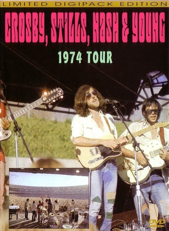 Crosby, Stills, Nash and Young tour 1974