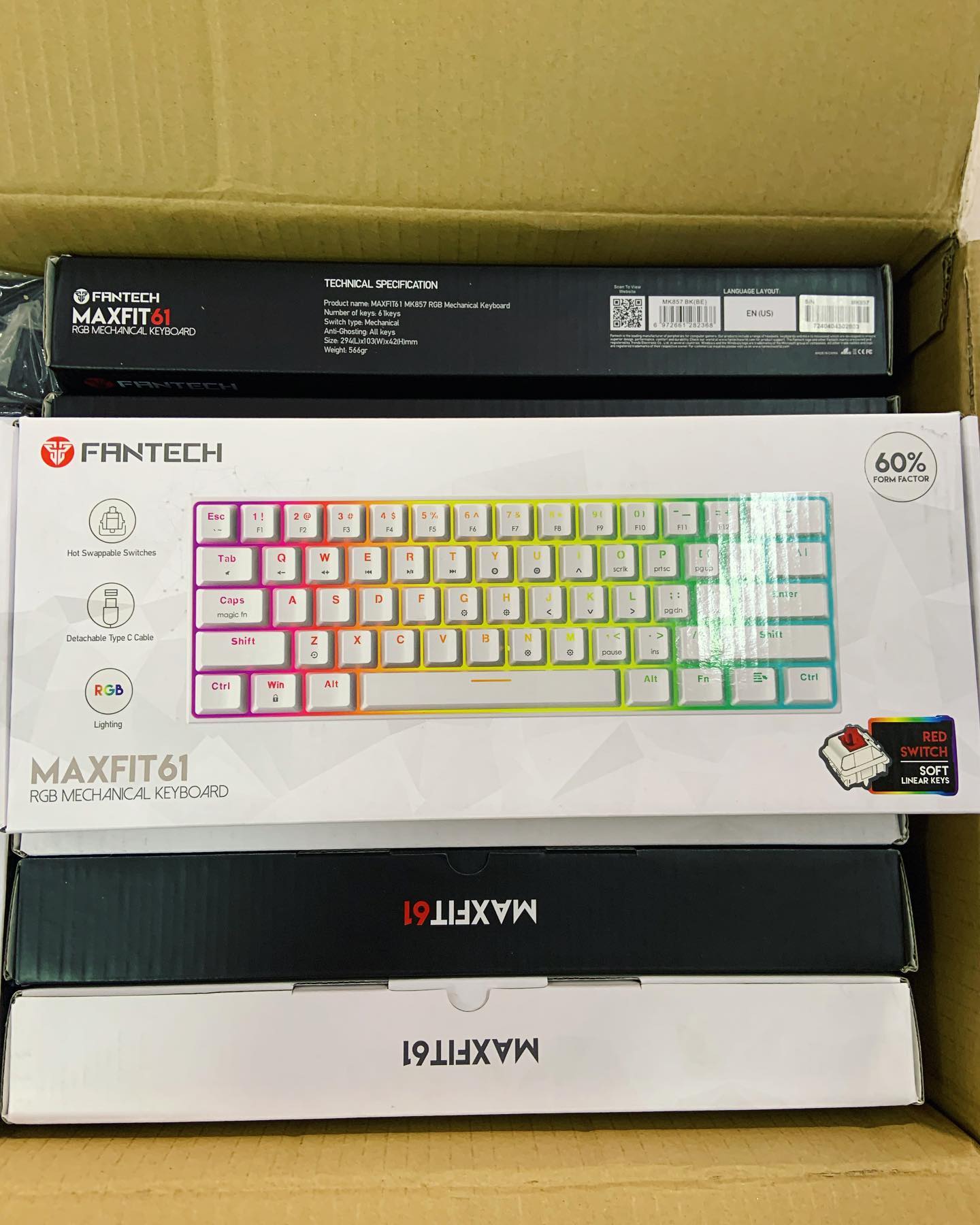 101-Computers - Nos llego stock de teclados 60% 🥳🥳🥳. @fantech_esports ...