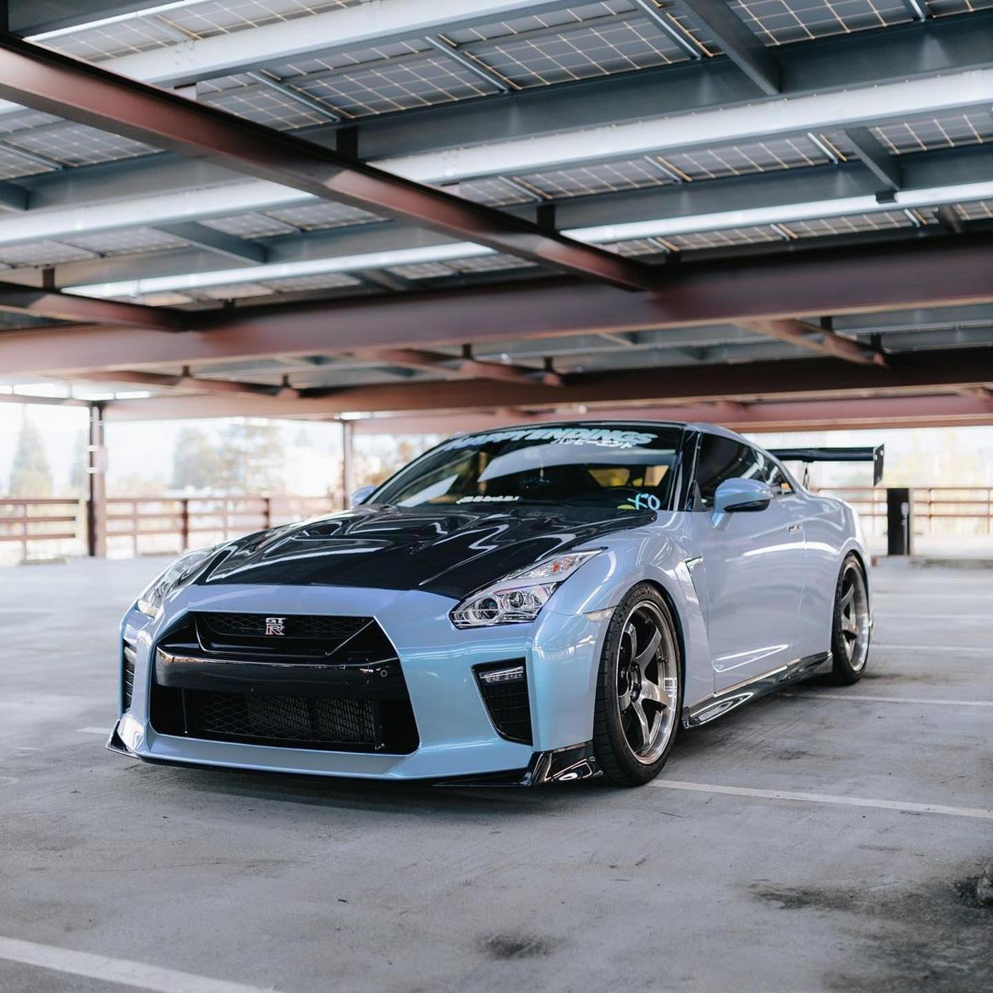 NISSAN R35 GTR on ADVAN Racing GT 🚗:... - Yokohama Wheel USA | Facebook