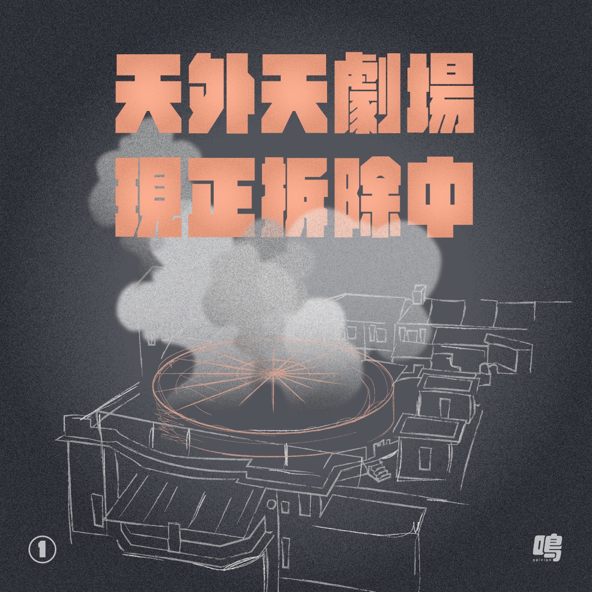 鳴人堂 - #天外天劇場現正拆除中...... 六張圖帶你了解天外天劇場事件始末！