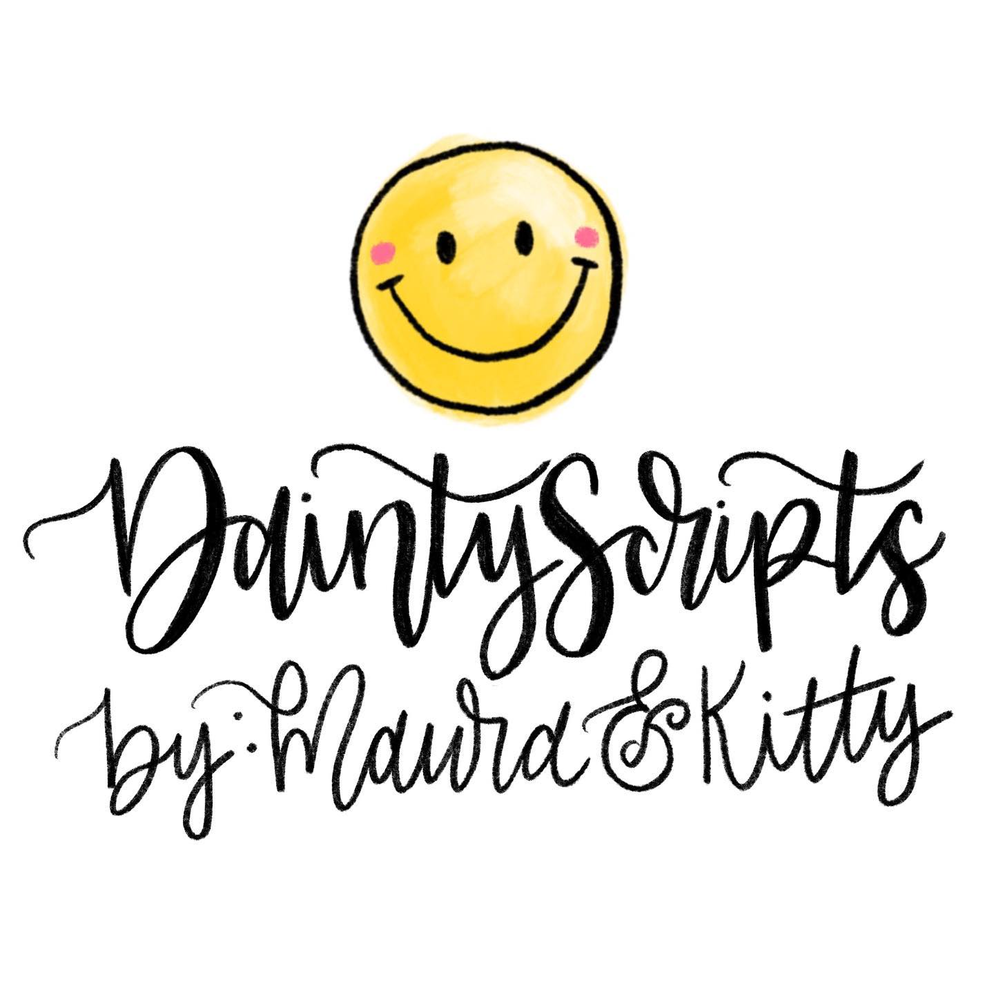 daintyscripts - Our logo needed a little rebranding , and...