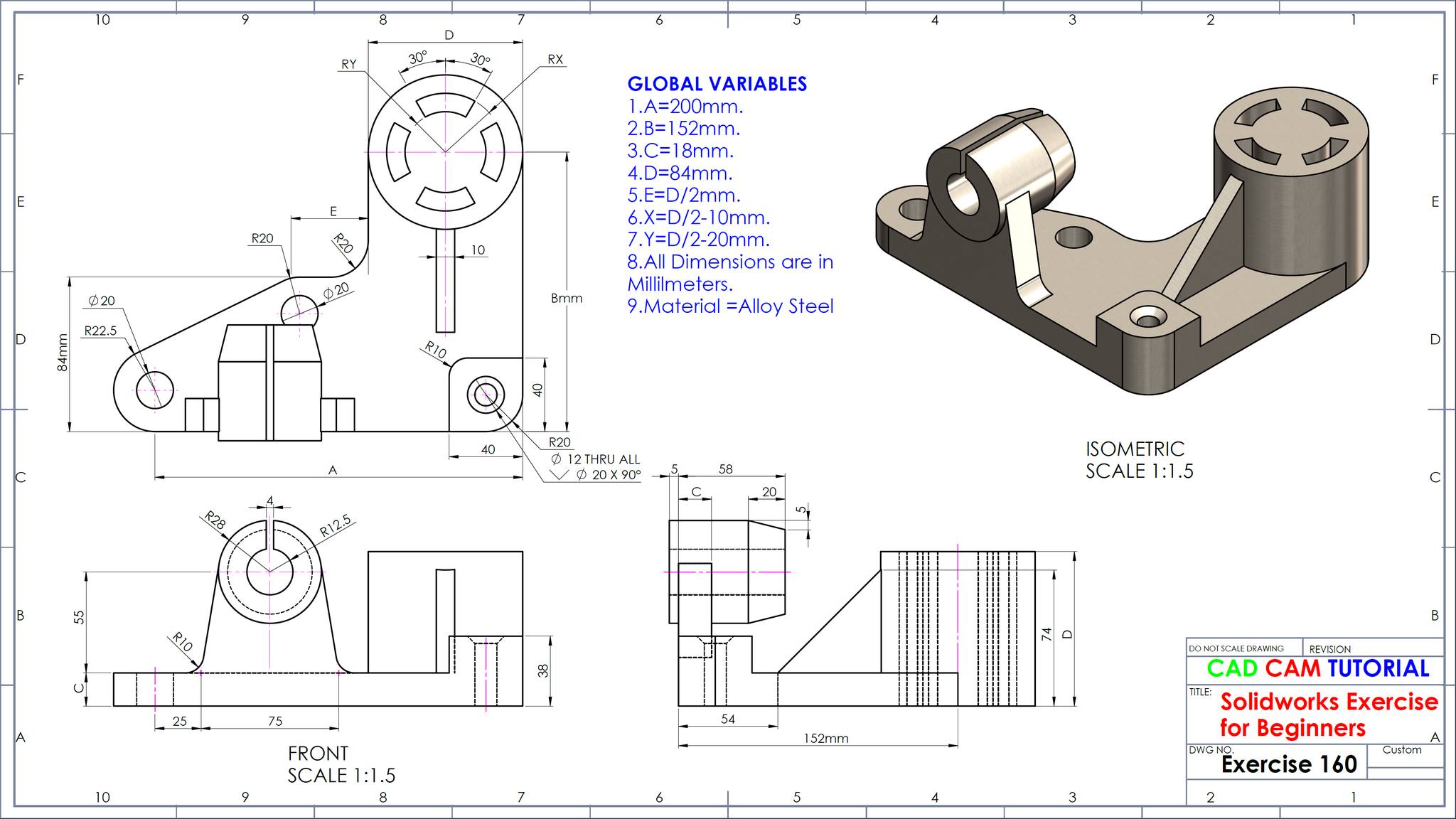 Solidworks tutorial for... - CAD CAM Tutorial By Mahtabalam | Facebook