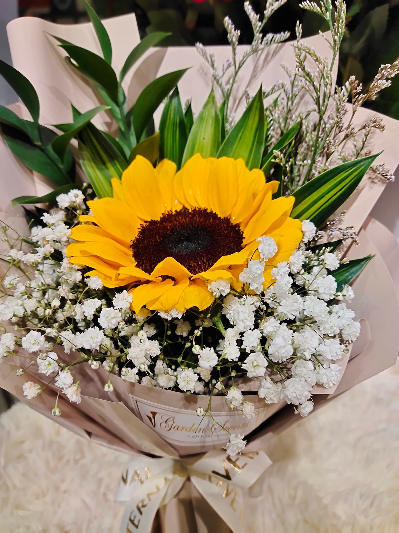 Tropicana - fresh sun flower bouquet Tropicana Gardens Mall 