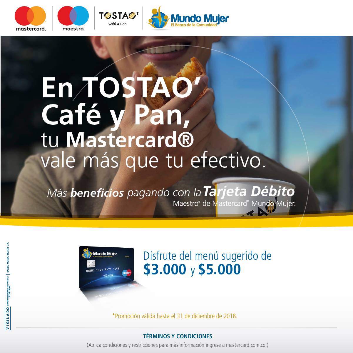 Disfrute del menú sugerido de $3.000 y... - Banco Mundo Mujer