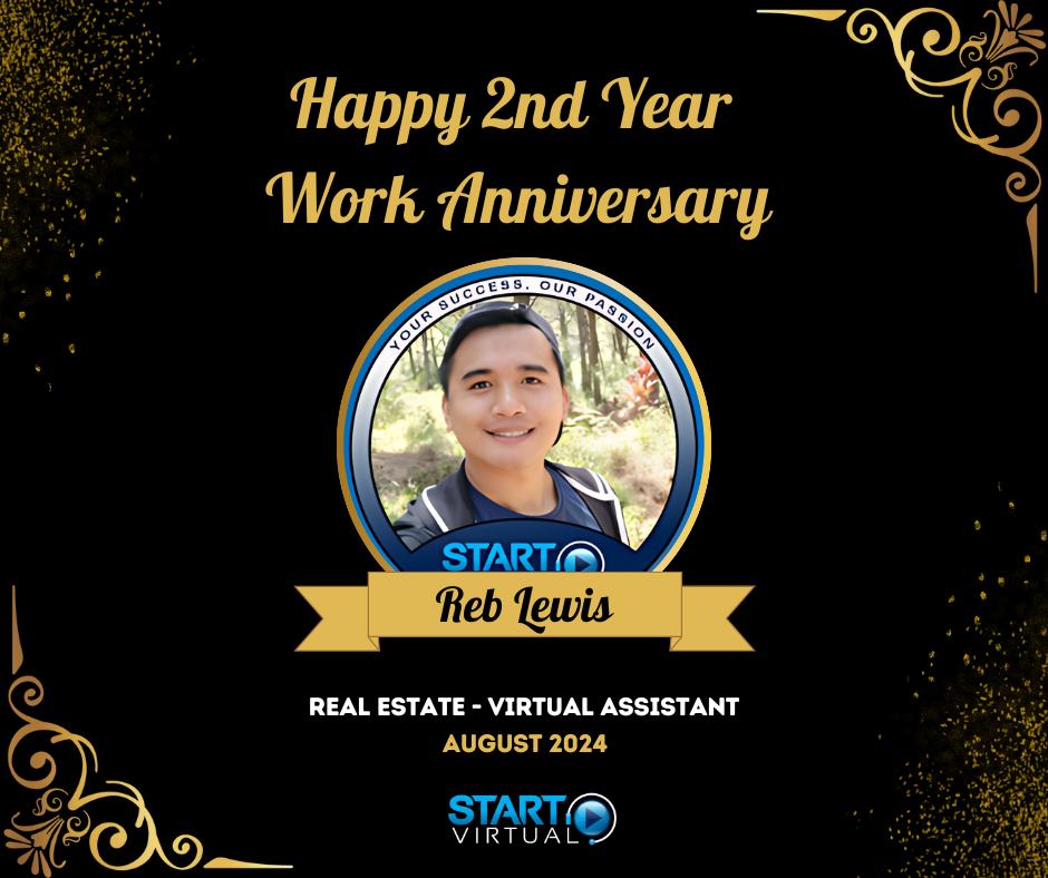 Happy 2nd work anniversary,... - StartVirtual PH - Careers
