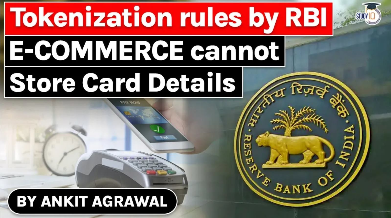 Study IQ - #Tokenization #RBI Tokenization Rules By RBI...
