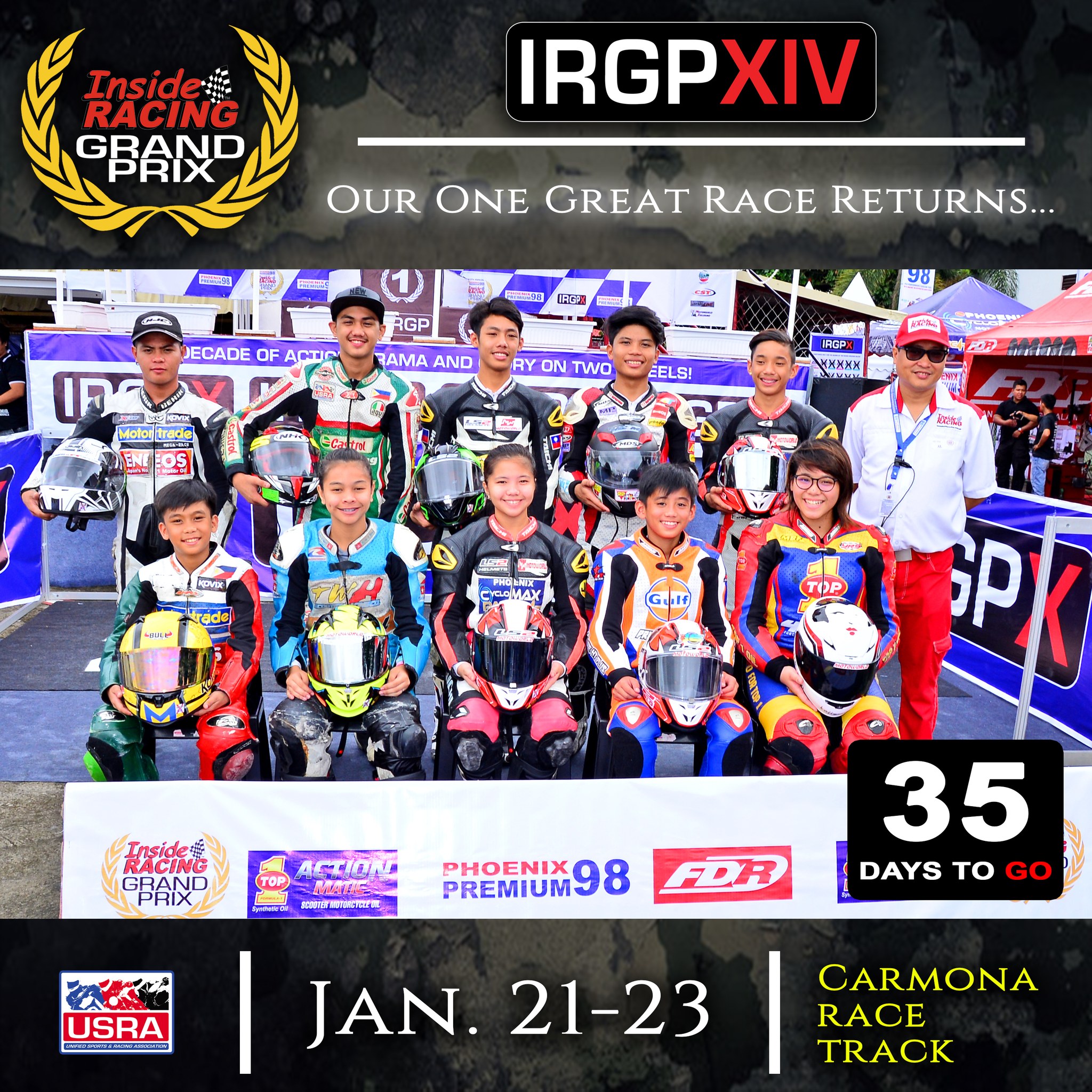 Juniors Trophy line- up many years... - InsideRACING Magazine