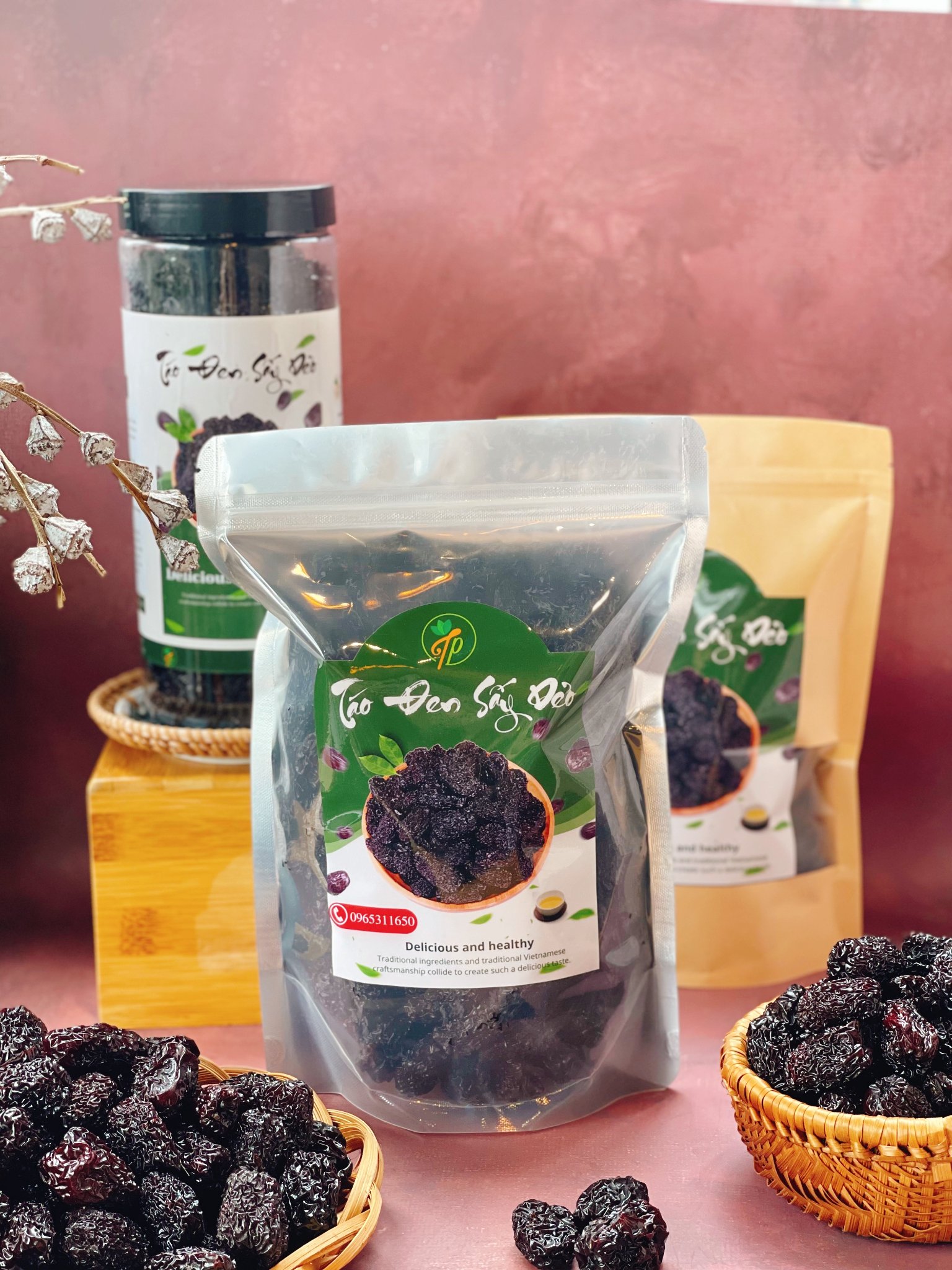 Mứt táo Organic - Táo Tàu Handmade | Hanoi