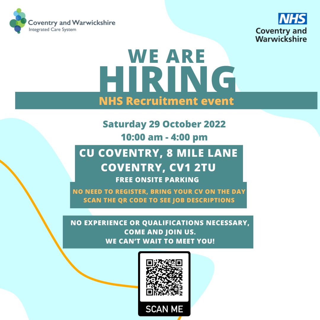 Pop by... - Coventry and Warwickshire Integrated Care Board | Facebook