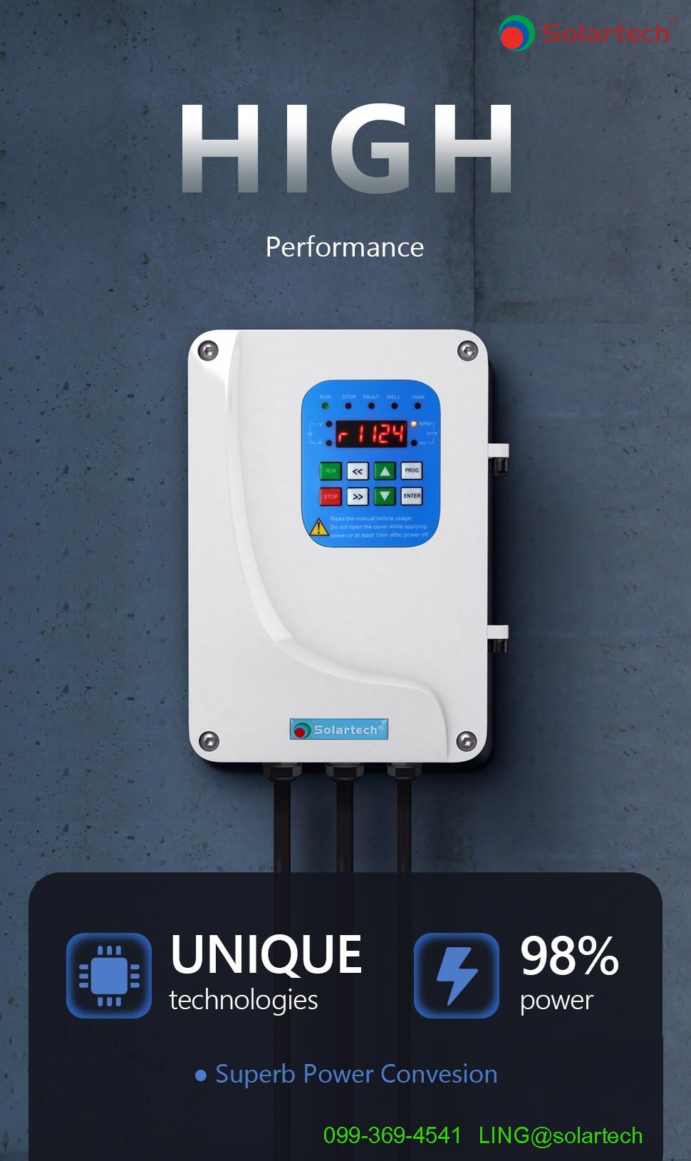 Solartech Inverter Solar Pump System