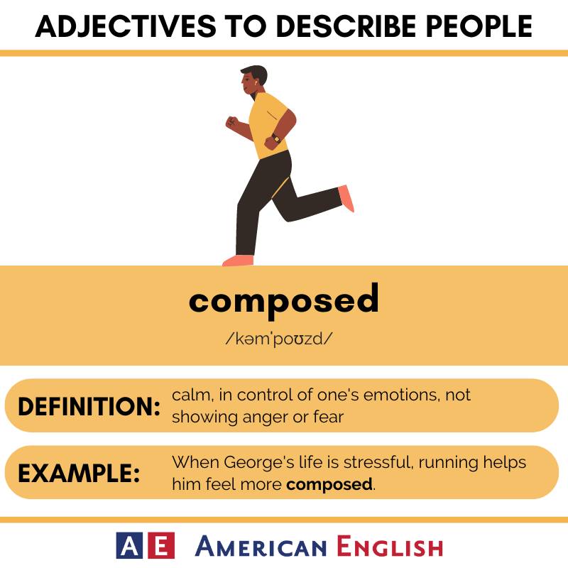 American - 💂🏻‍♂️ 😐 What makes you calm, COMPOSED, and in control? 😐 💂🏻 ...