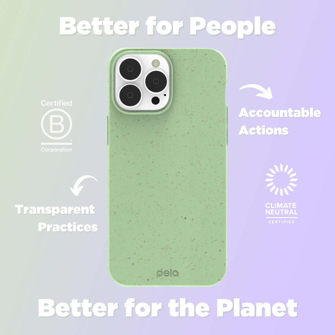 Pela - 💜 PROUD TO B A CERTIFIED BCORP 💚⁠ ⁠☝️😏 see what we did there ...