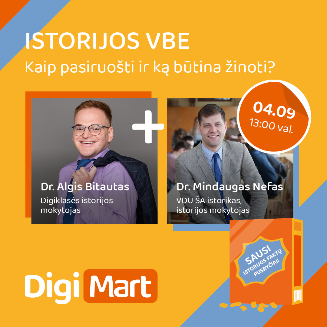 Digiklasė - by Memby - Du daktarai, apie istorijos egzaminą žinantys ...