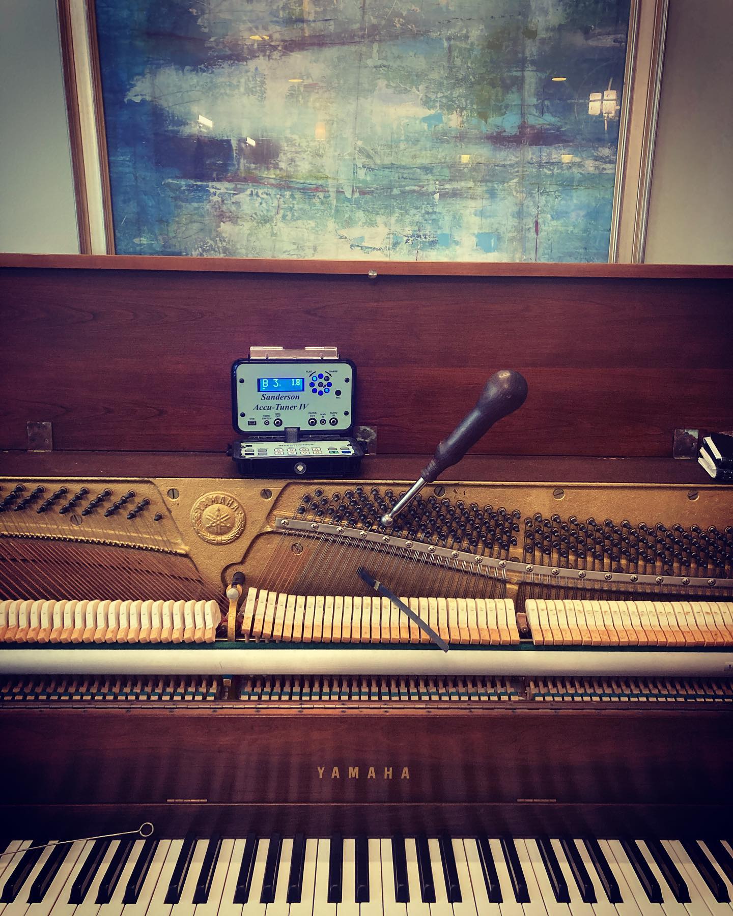 Yamaha console #yamahapiano... - A 440 Piano Service