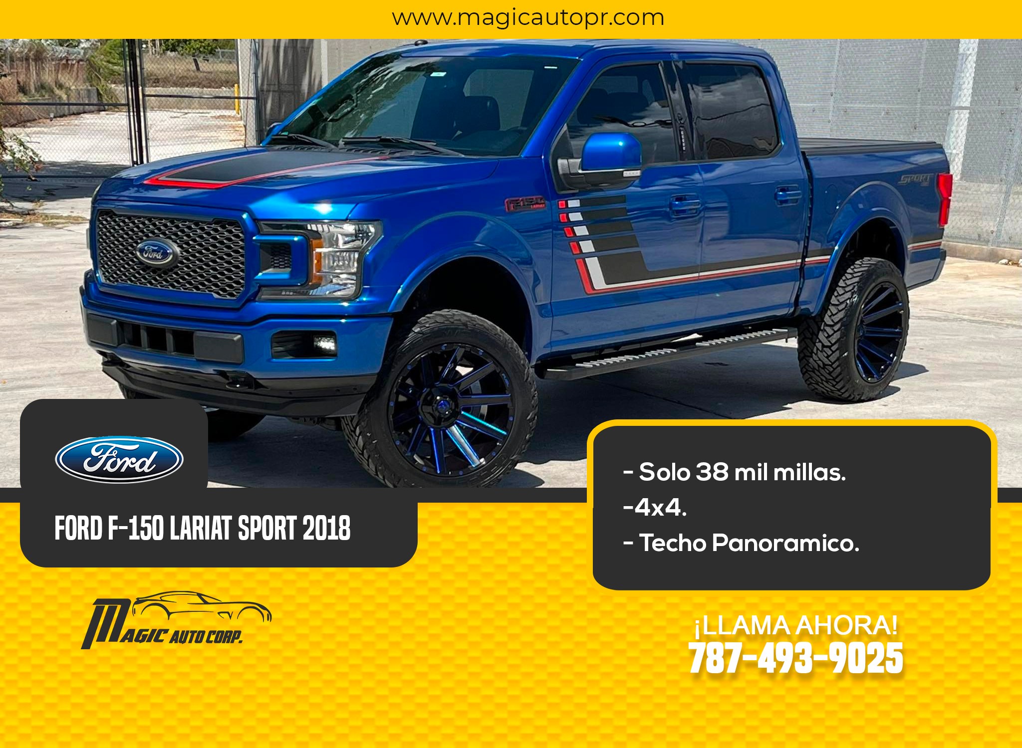 Magic Auto - 🔥🔥 Ford F-150 Lariat Sport 2018 🚙🚙...