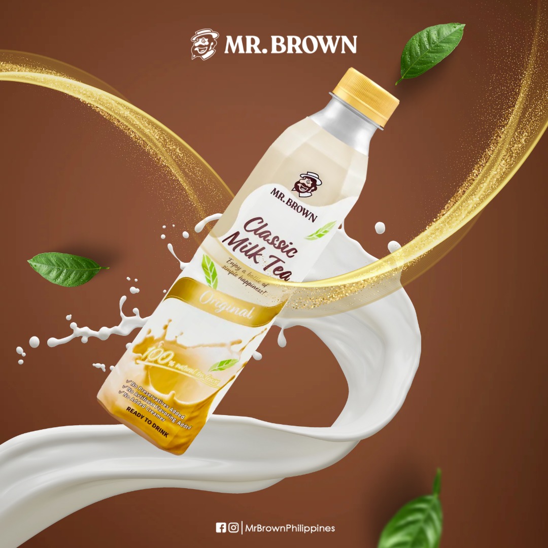 Mr.Brown - We hope our ready-to-drink classic milk tea brings you a