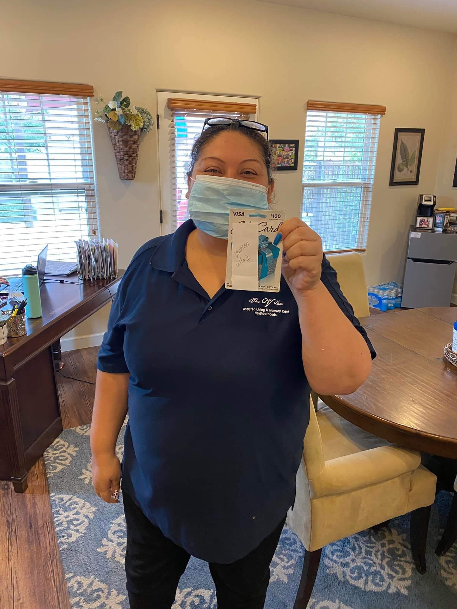 Congratulations to our campus caregiver contest winners. Vanessa won ...