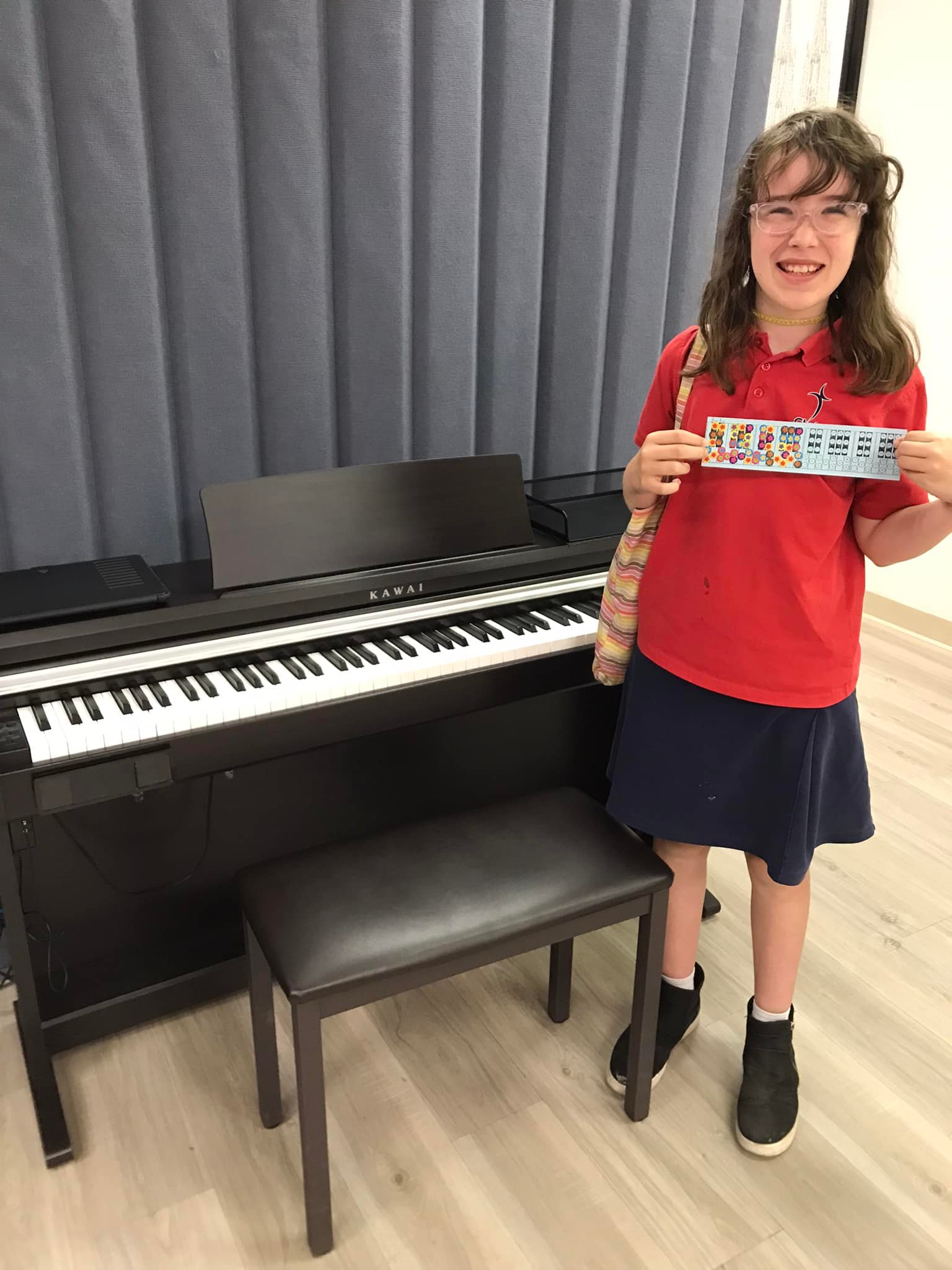 Congratulations to Annika for... - 12 Note Piano Studio