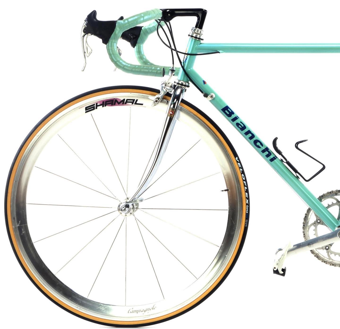 ビンテージBianchi COLUMBUS MADE IN ITALY クロモリフレーム 700Cの 