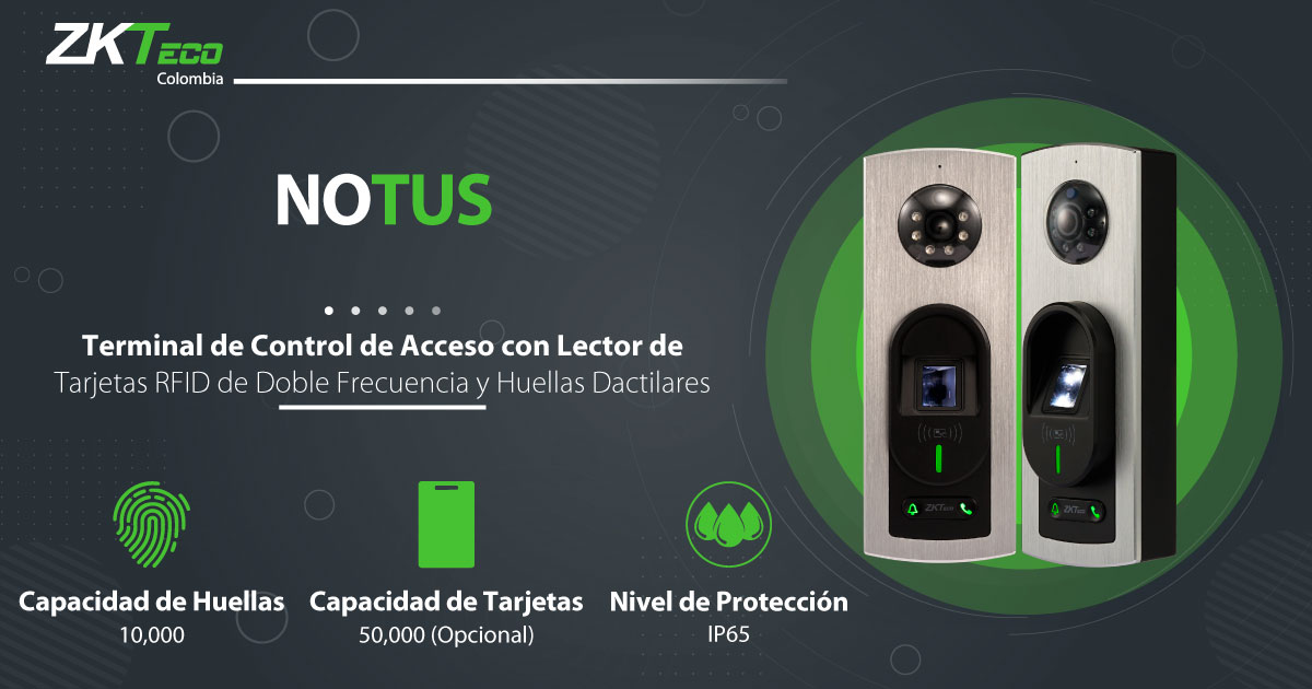 ZKTeco Colombia - Notus es un terminal de control de... | Facebook