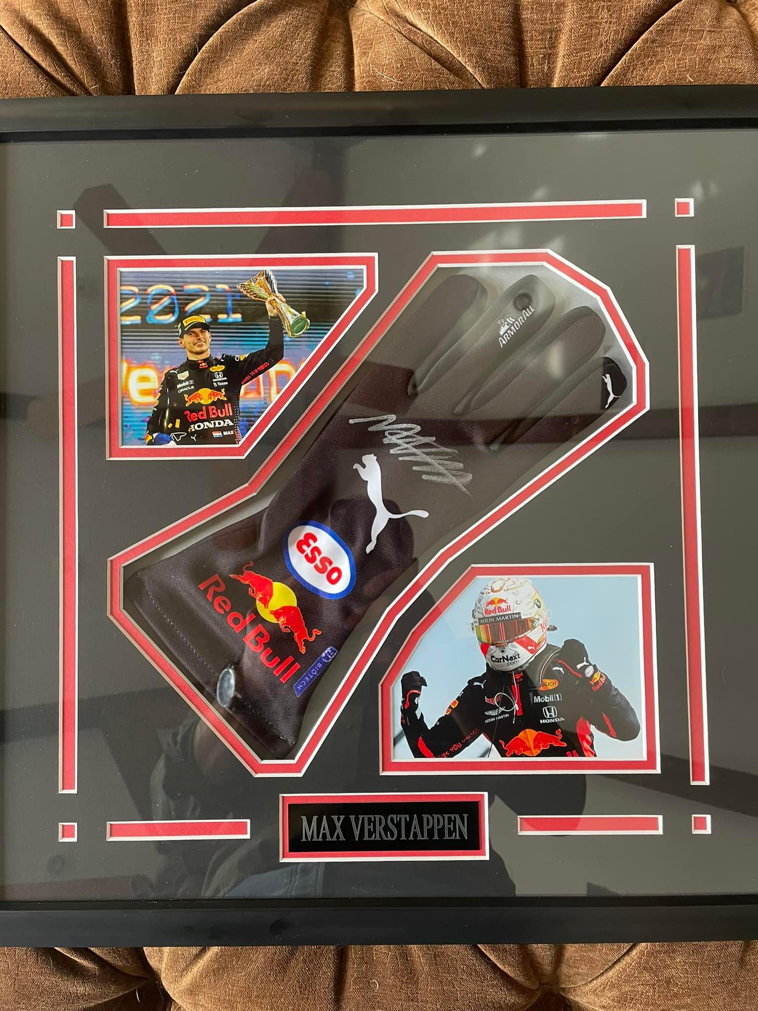 Print Signed by Max Verstappen - CharityStars